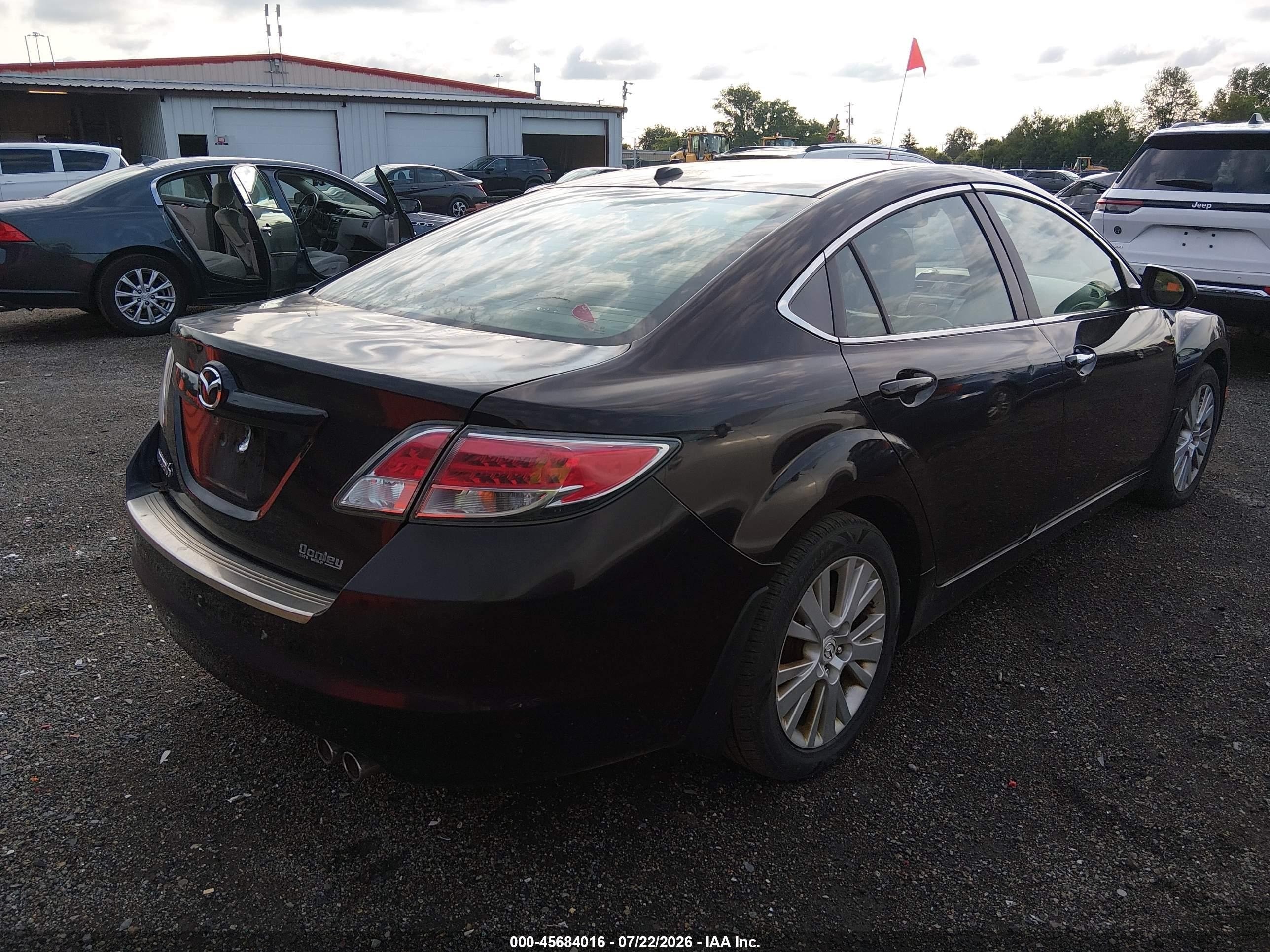 2009 Mazda Mazda6 I Grand Touring Фиолетовый vin: 1YVHP82A795M03759