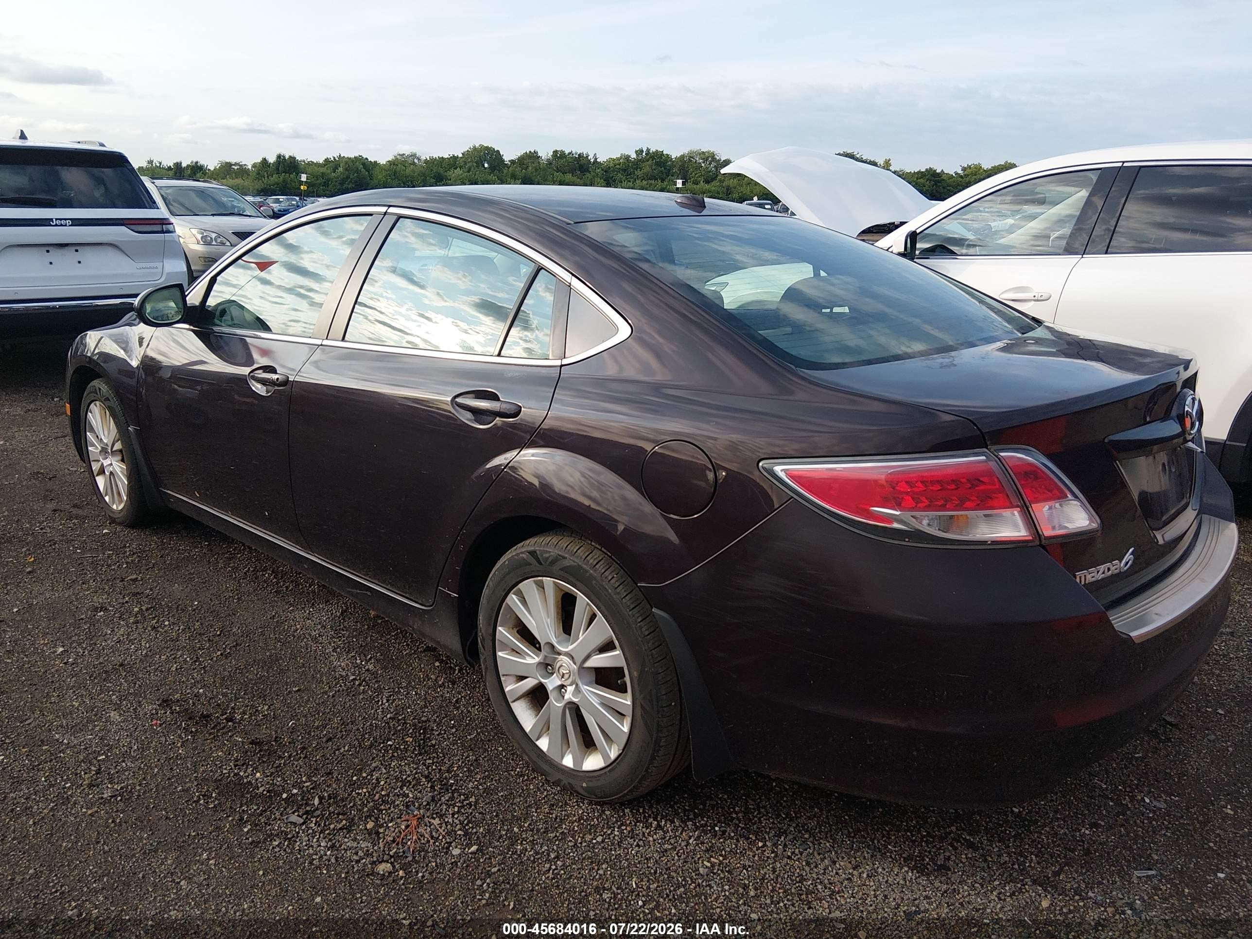 2009 Mazda Mazda6 I Grand Touring Фиолетовый vin: 1YVHP82A795M03759