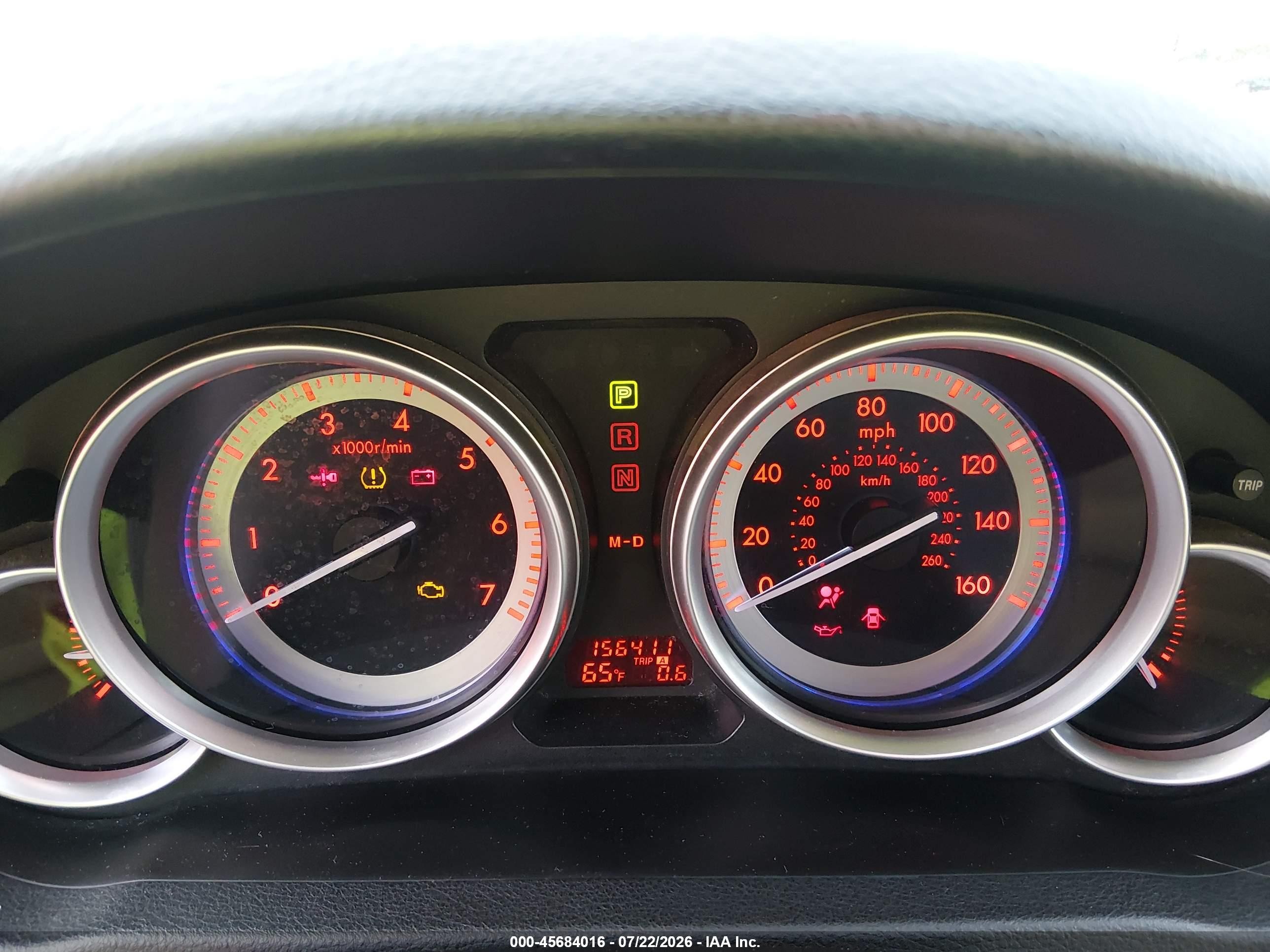 2009 Mazda Mazda6 I Grand Touring Фиолетовый vin: 1YVHP82A795M03759