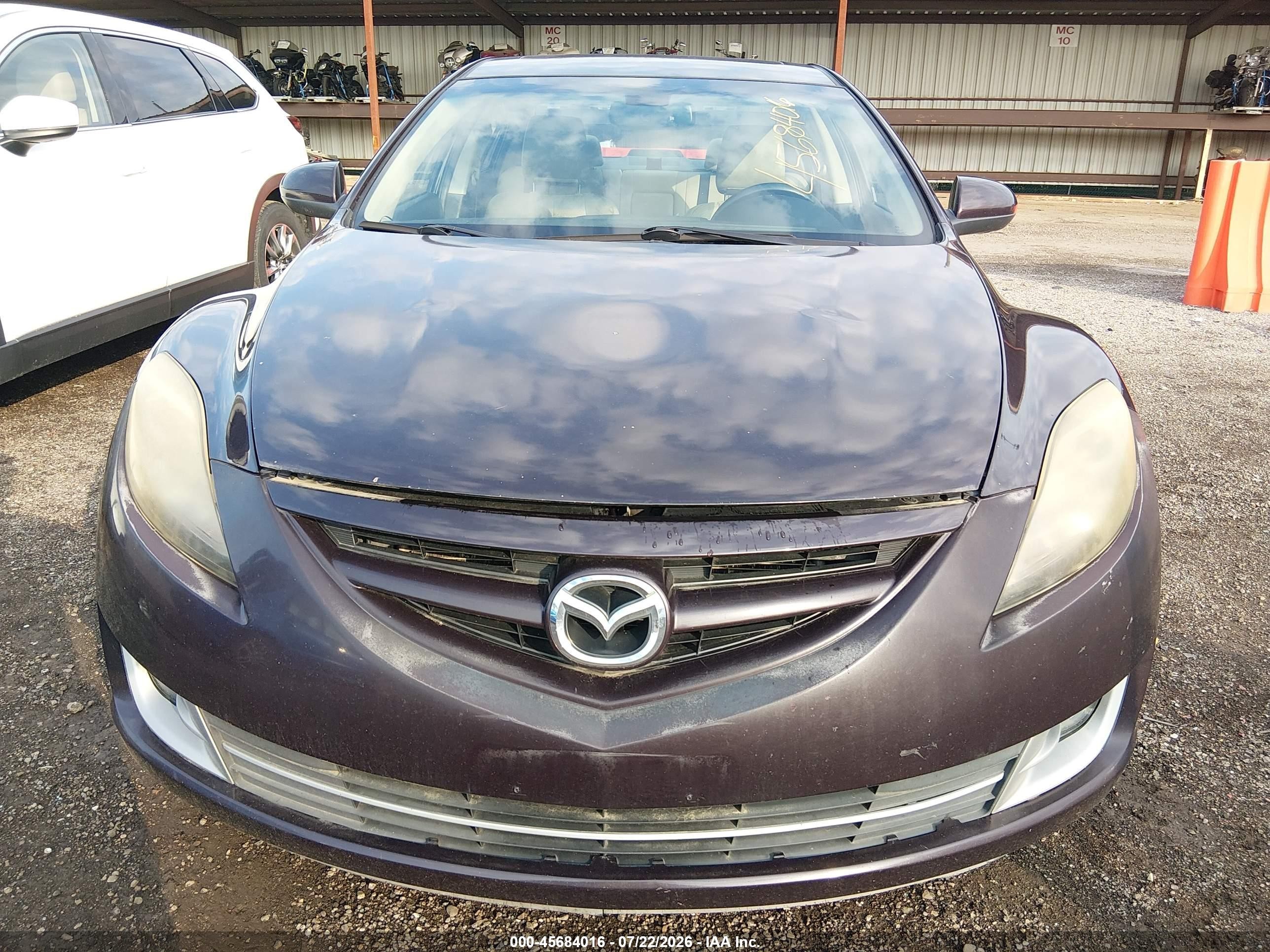 2009 Mazda Mazda6 I Grand Touring Фиолетовый vin: 1YVHP82A795M03759