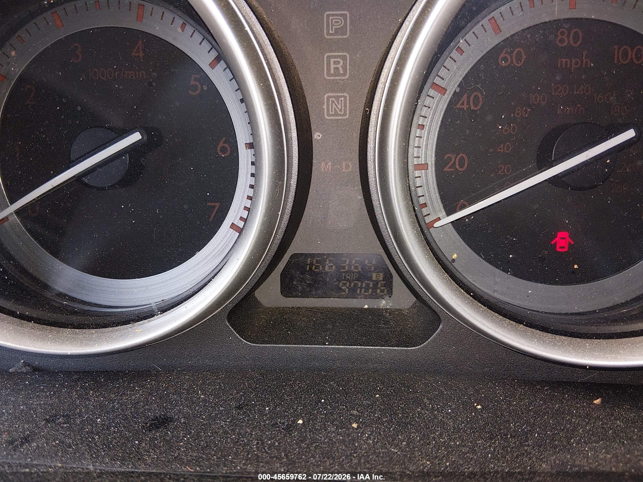 2009 Mazda Mazda6 I Grand Touring Gray vin: 1YVHP82A795M11599