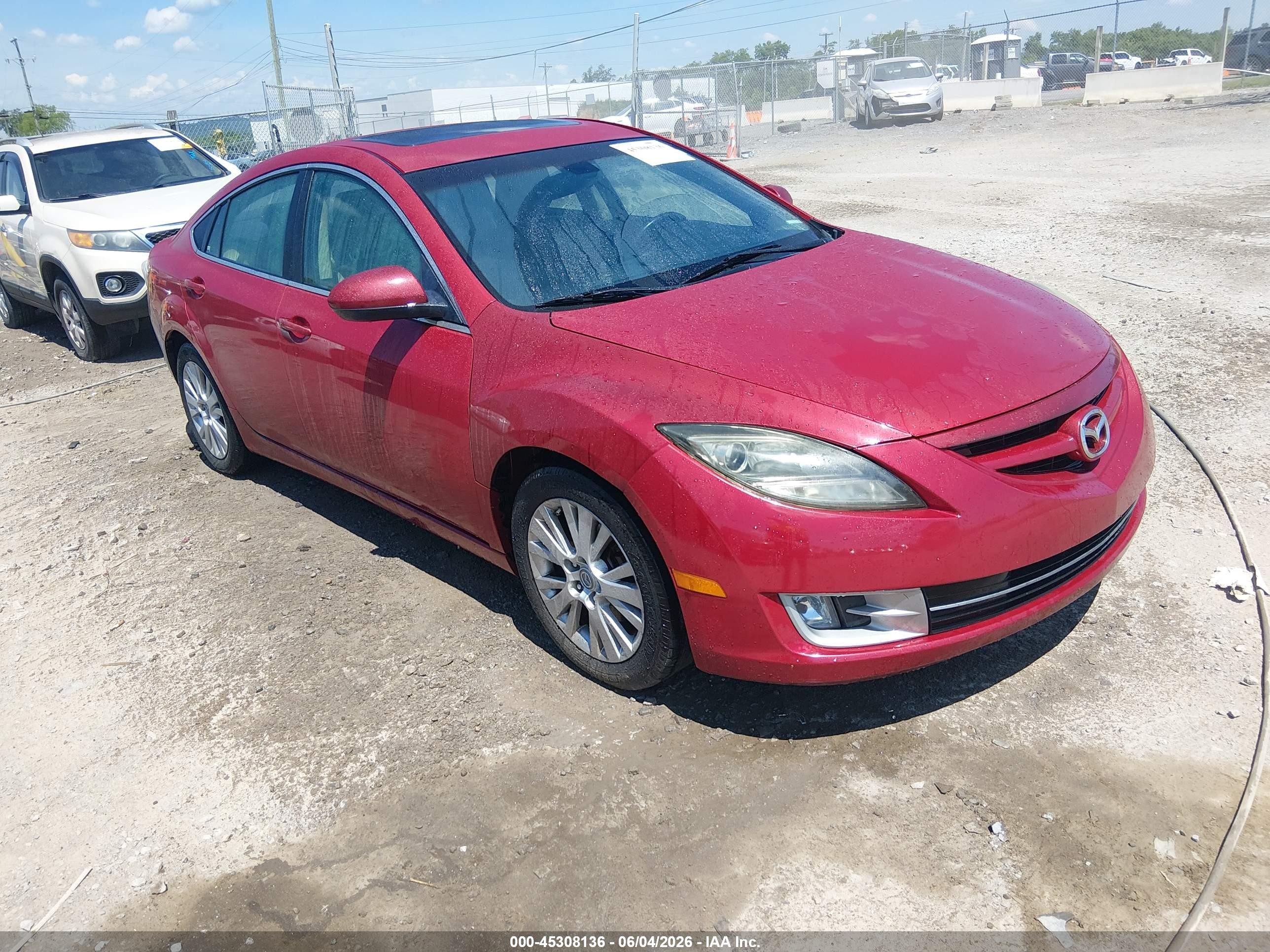 2009 Mazda Mazda6 I Grand Touring Red vin: 1YVHP82A895M30789