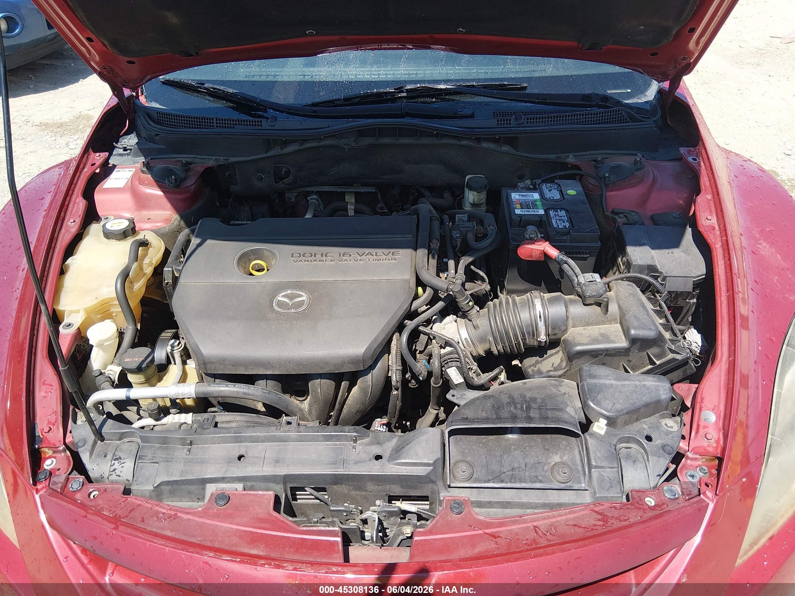 2009 Mazda Mazda6 I Grand Touring Red vin: 1YVHP82A895M30789