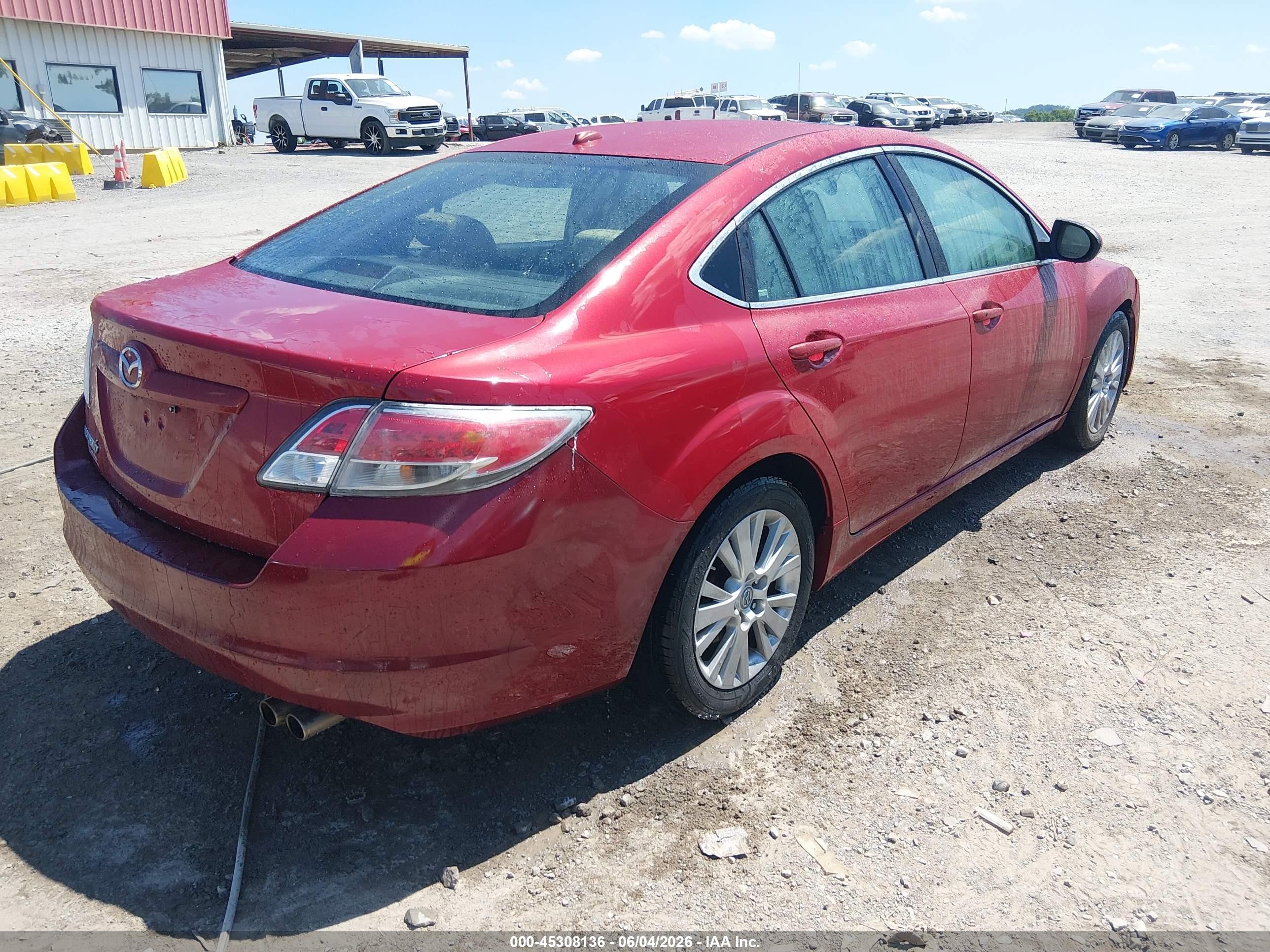 2009 Mazda Mazda6 I Grand Touring Red vin: 1YVHP82A895M30789