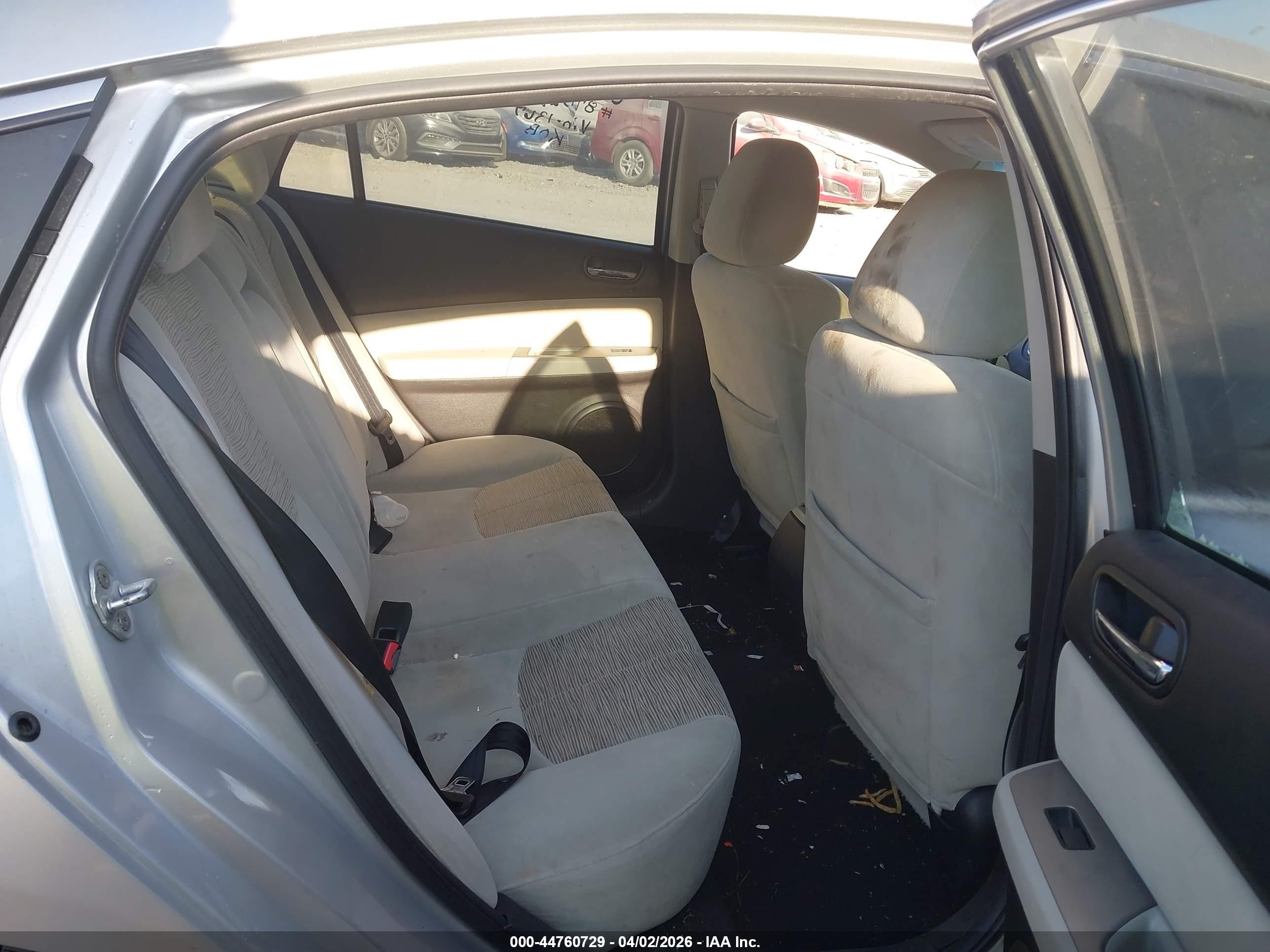 2009 Mazda Mazda6 I Touring Silver vin: 1YVHP82A995M31367