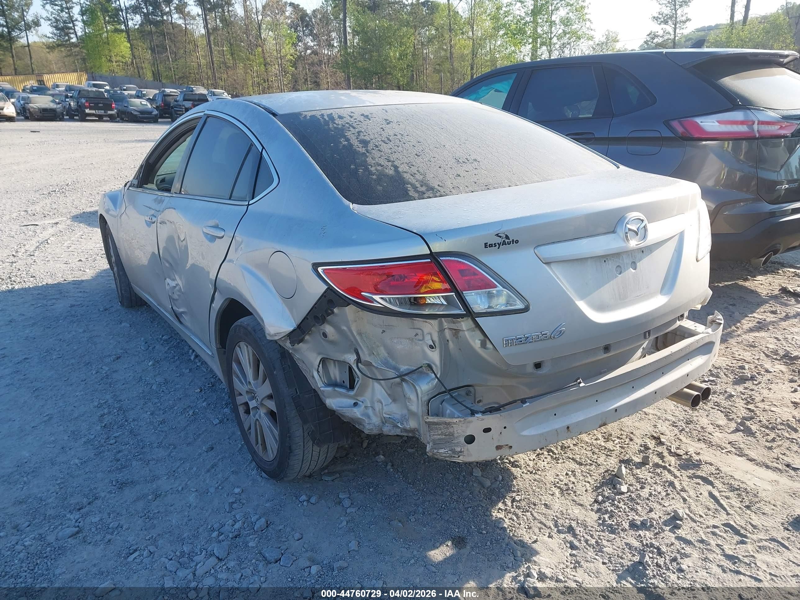 2009 Mazda Mazda6 I Touring Silver vin: 1YVHP82A995M31367