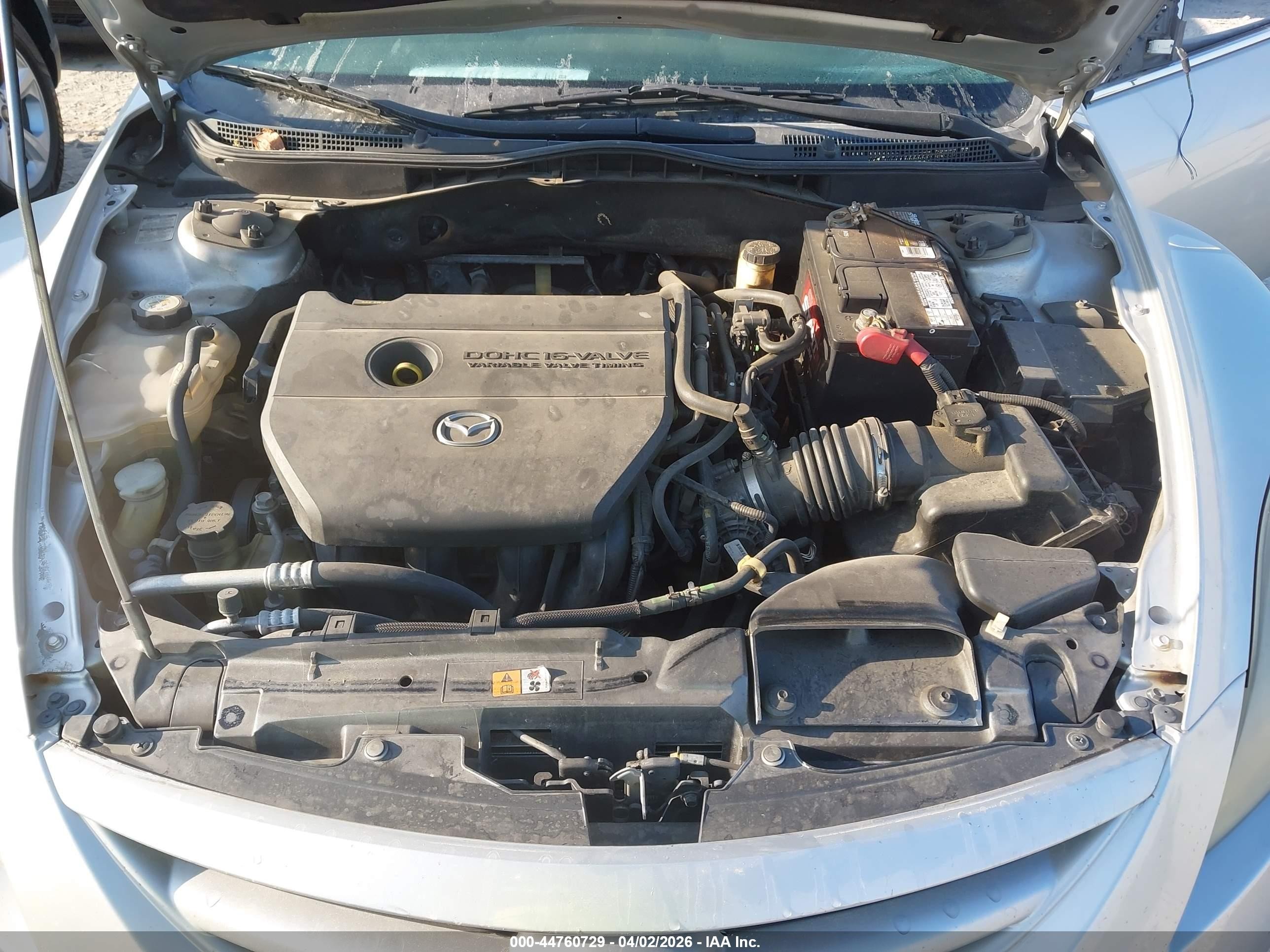 2009 Mazda Mazda6 I Touring Silver vin: 1YVHP82A995M31367