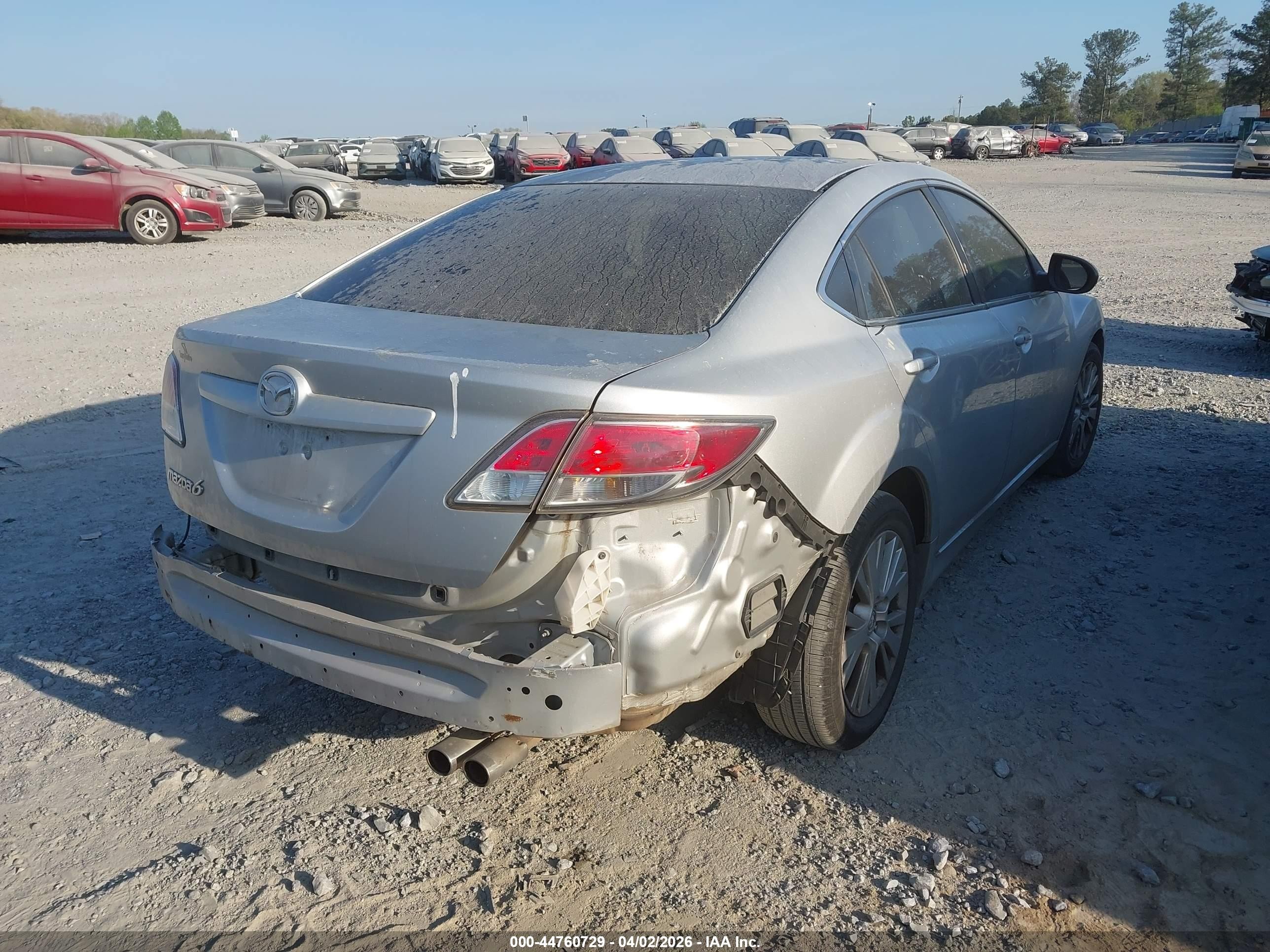 2009 Mazda Mazda6 I Touring Silver vin: 1YVHP82A995M31367