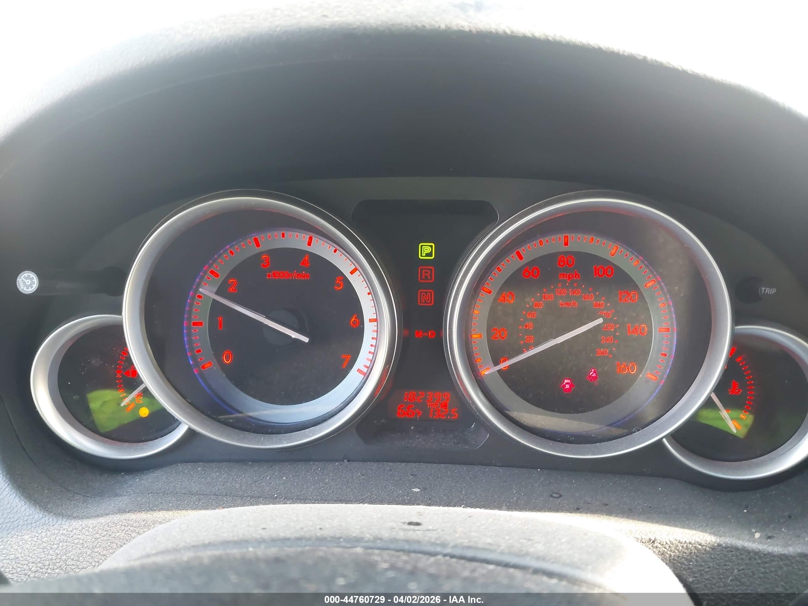 2009 Mazda Mazda6 I Touring Silver vin: 1YVHP82A995M31367