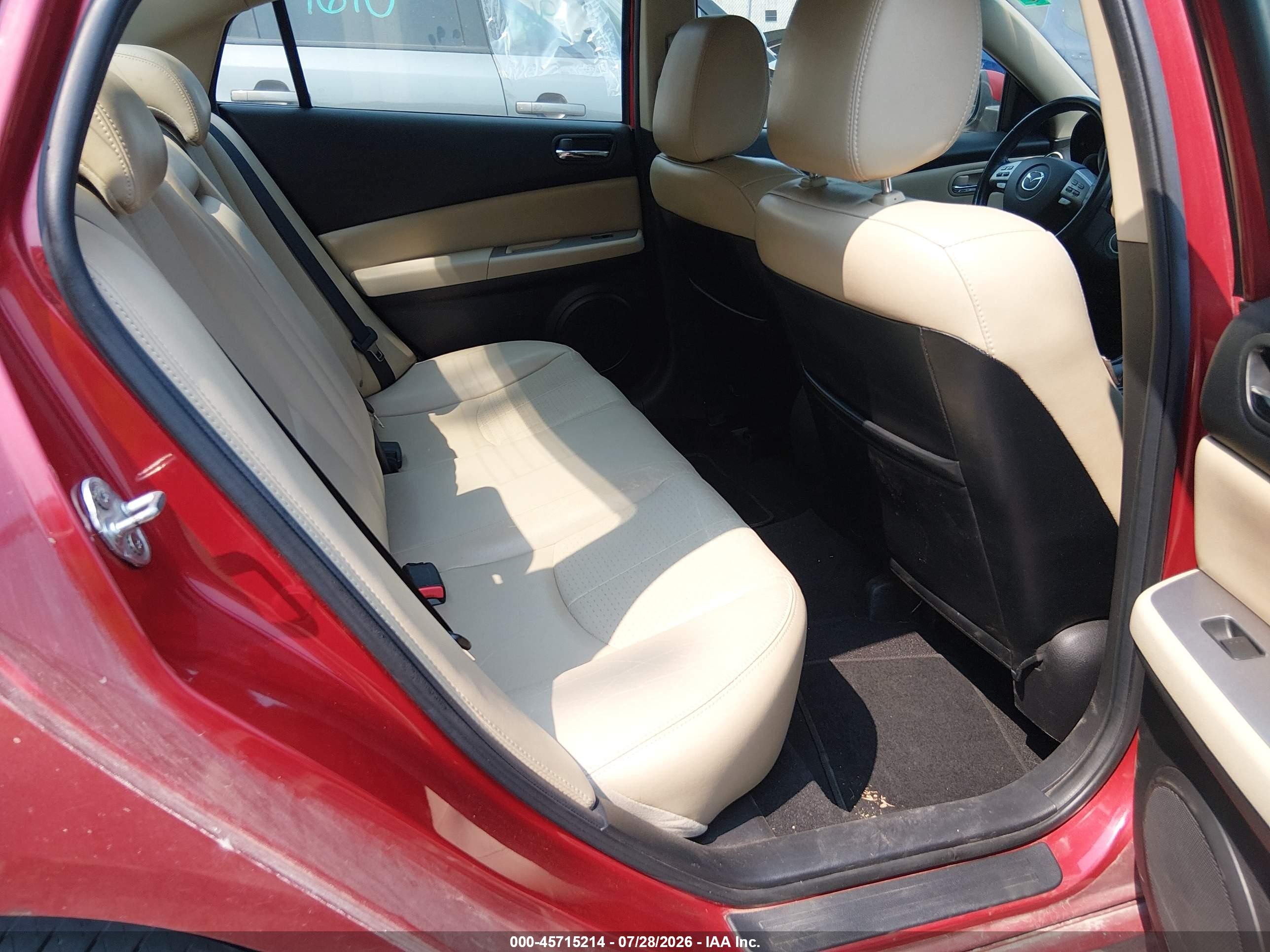 2009 Mazda Mazda6 I Grand Touring Red vin: 1YVHP82A995M36200