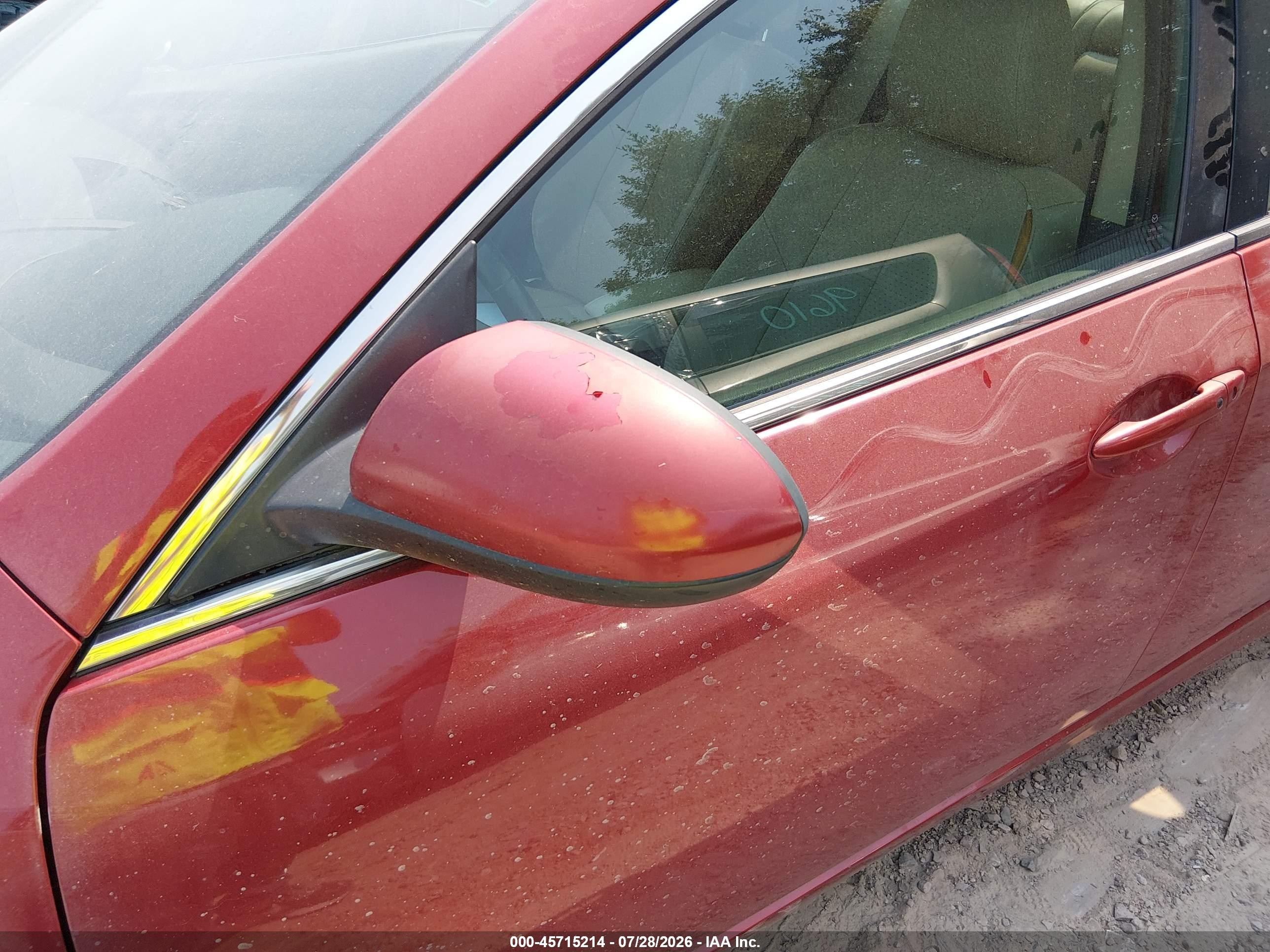 2009 Mazda Mazda6 I Grand Touring Red vin: 1YVHP82A995M36200