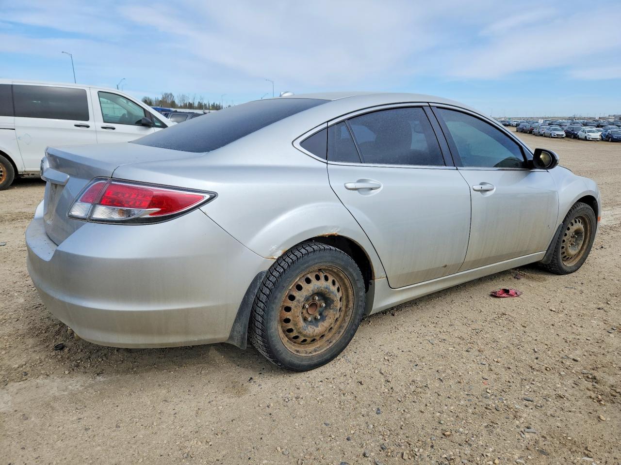 2009 Mazda 6 I Silver vin: 1YVHP82AX95M02167