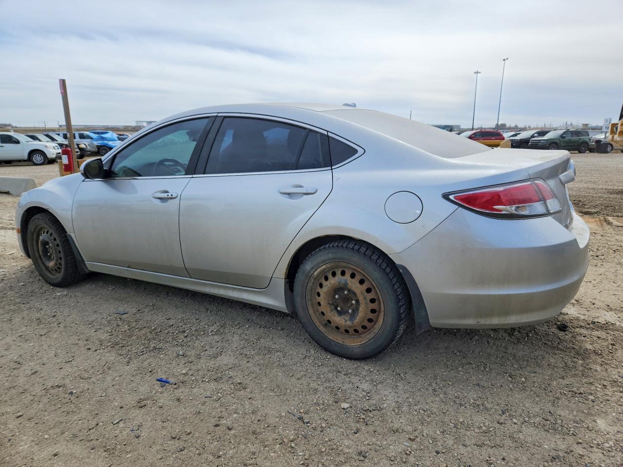 2009 Mazda 6 I Silver vin: 1YVHP82AX95M02167