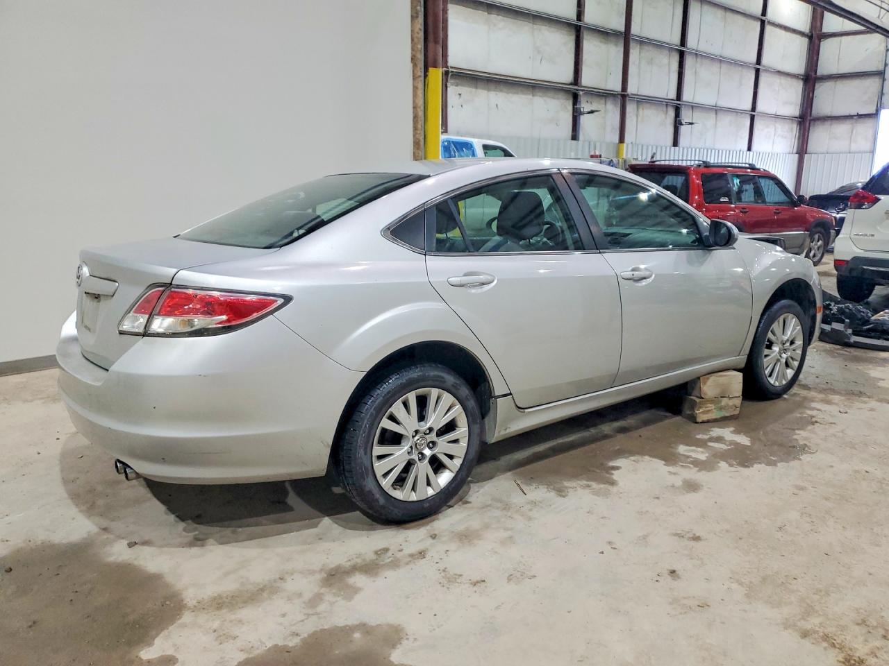 2009 Mazda 6 I Silver vin: 1YVHP82AX95M36822