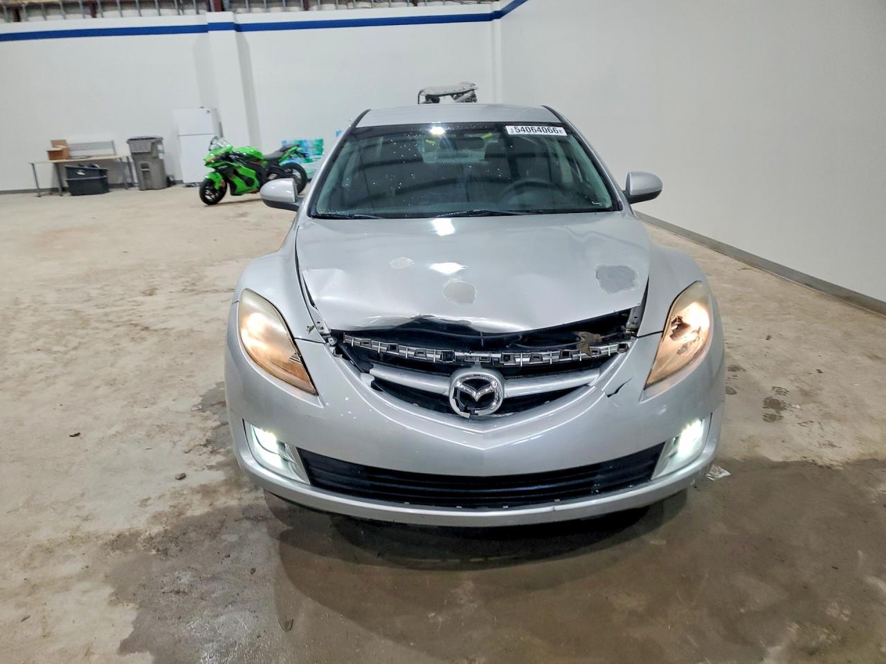 2009 Mazda 6 I Silver vin: 1YVHP82AX95M36822