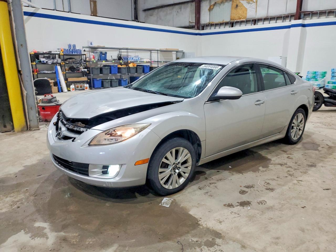 2009 Mazda 6 I Серебряный vin: 1YVHP82AX95M36822