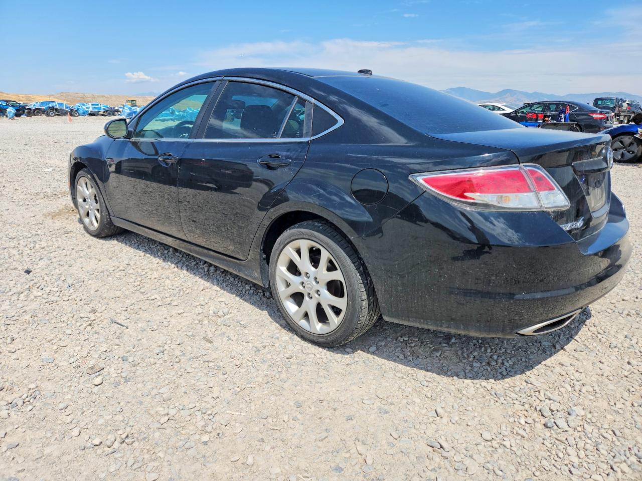 2009 Mazda 6 S Black vin: 1YVHP82B095M00758