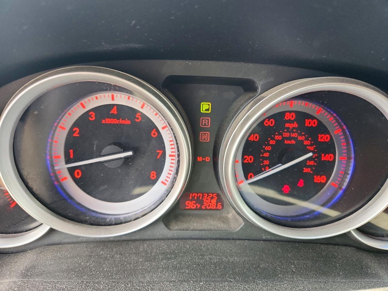 2009 Mazda 6 S Black vin: 1YVHP82B095M00758