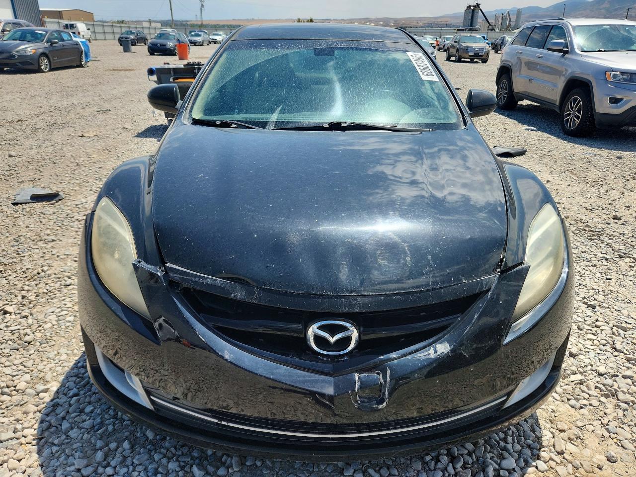 2009 Mazda 6 S Black vin: 1YVHP82B095M00758