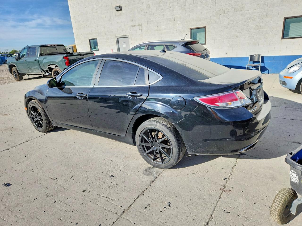 2009 Mazda Mazdaspeed6 Black vin: 1YVHP82B195M08318