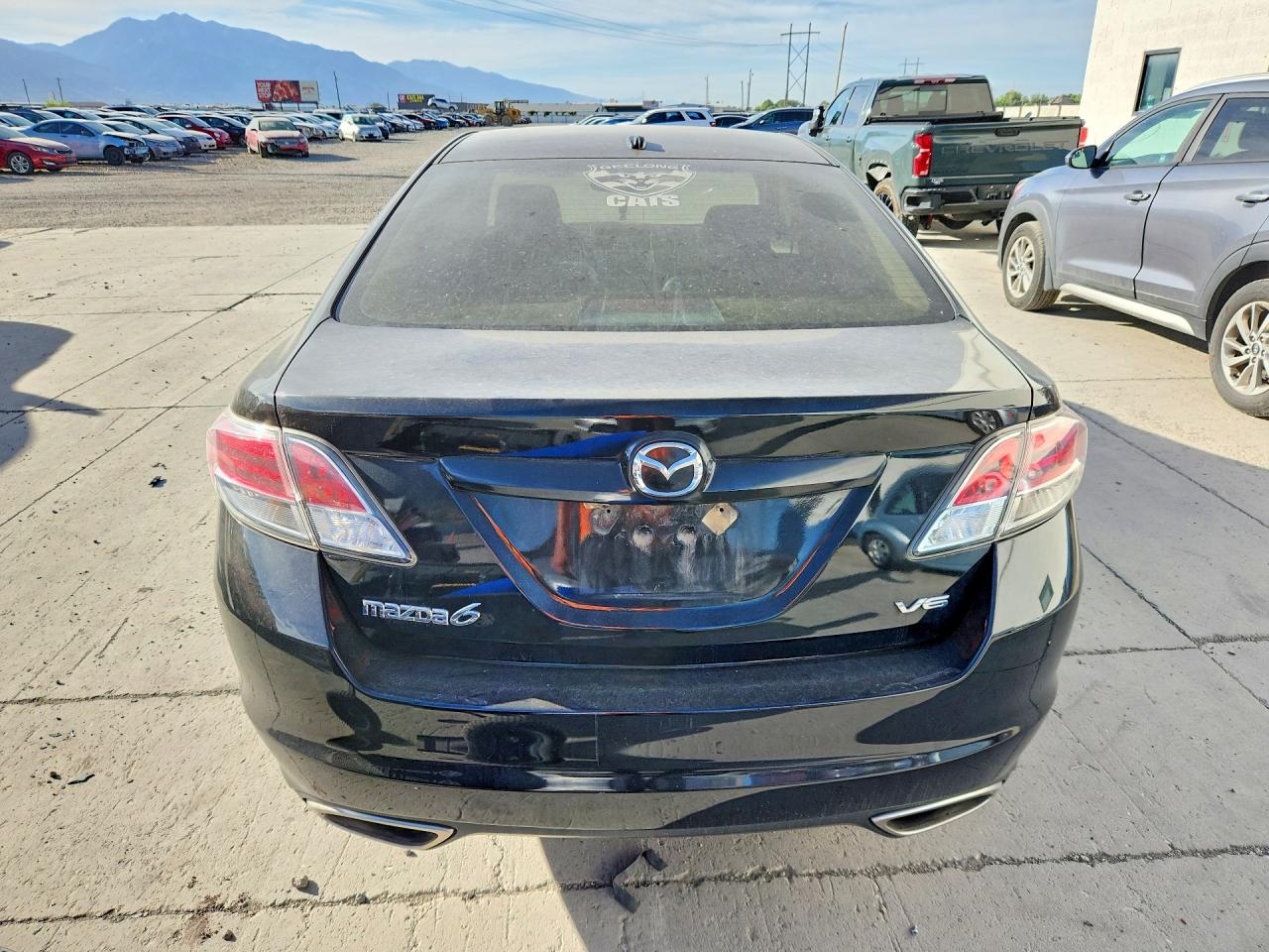2009 Mazda Mazdaspeed6 Black vin: 1YVHP82B195M08318