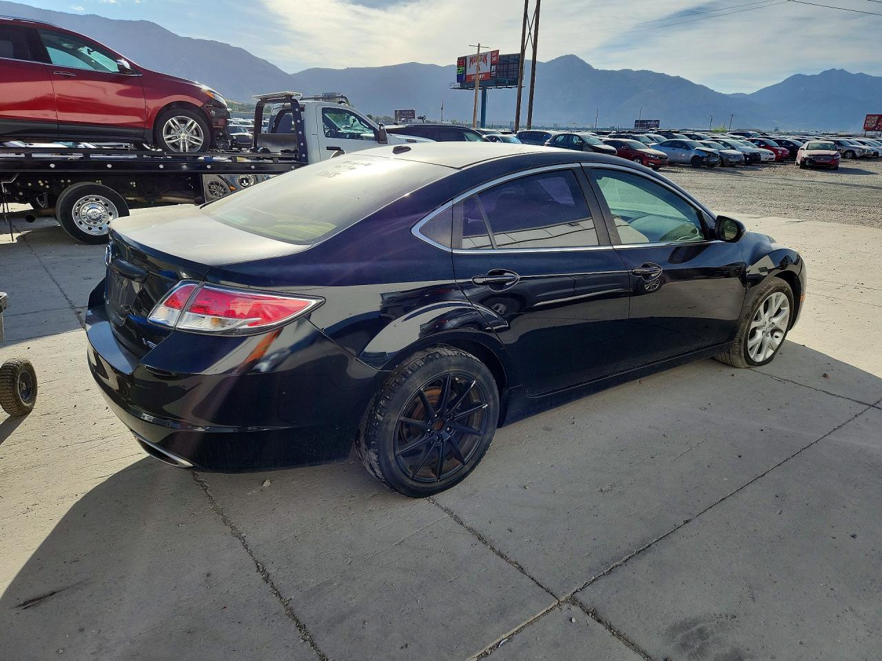 2009 Mazda Mazdaspeed6 Black vin: 1YVHP82B195M08318