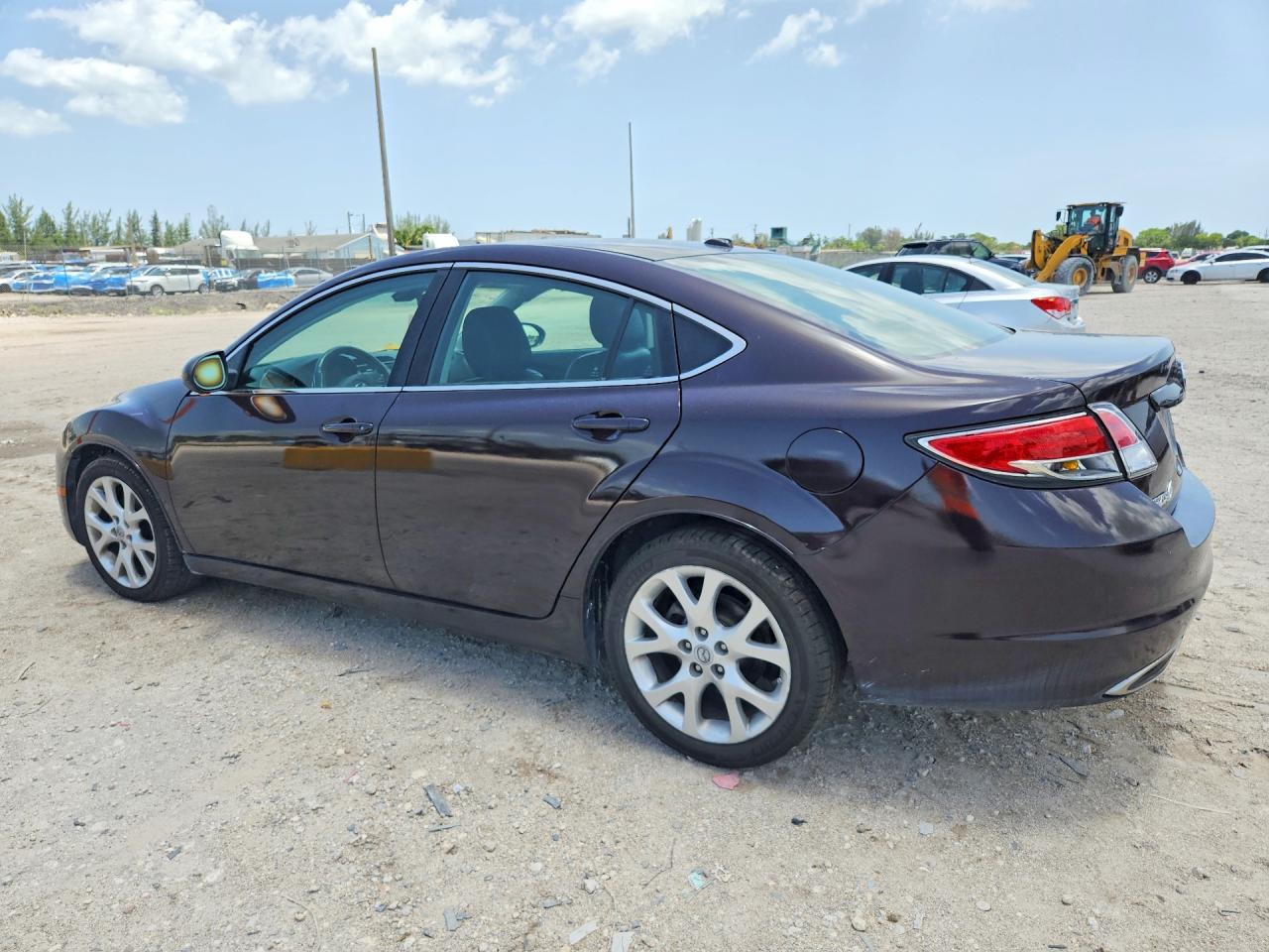2009 Mazda 6 S Maroon vin: 1YVHP82B195M34482