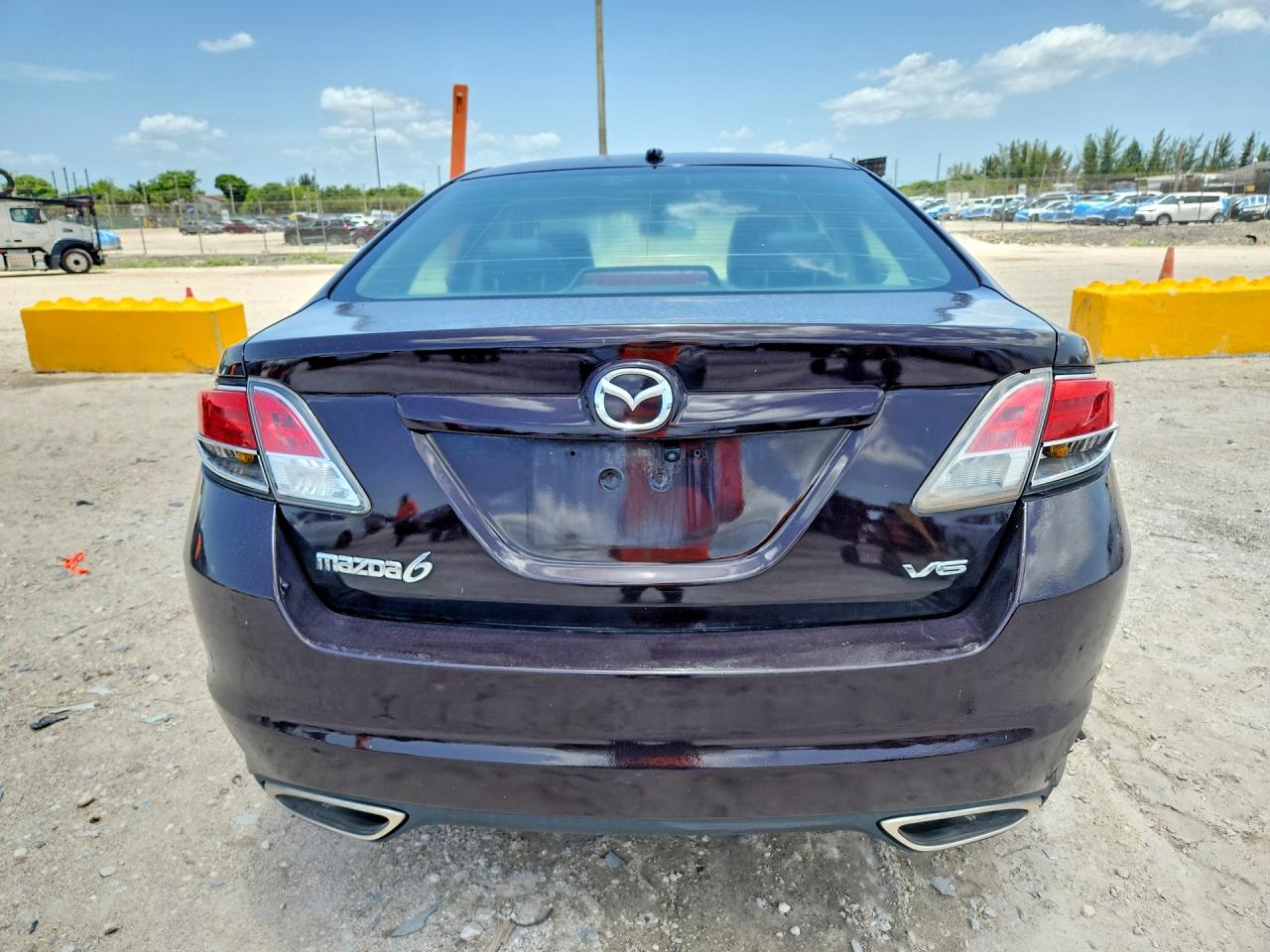 2009 Mazda 6 S Maroon vin: 1YVHP82B195M34482