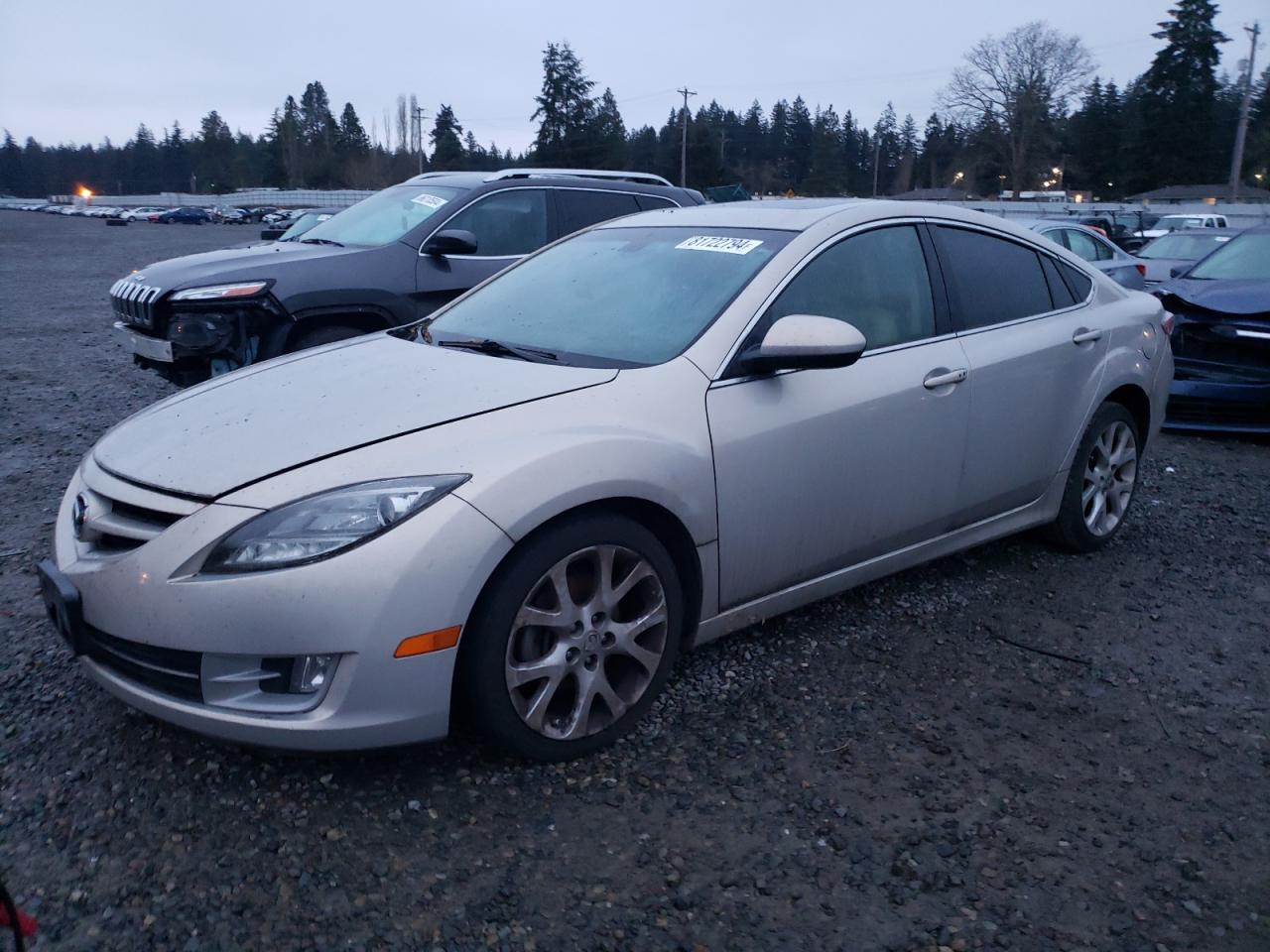 2009 Mazda 6 S Серебряный vin: 1YVHP82B595M23095