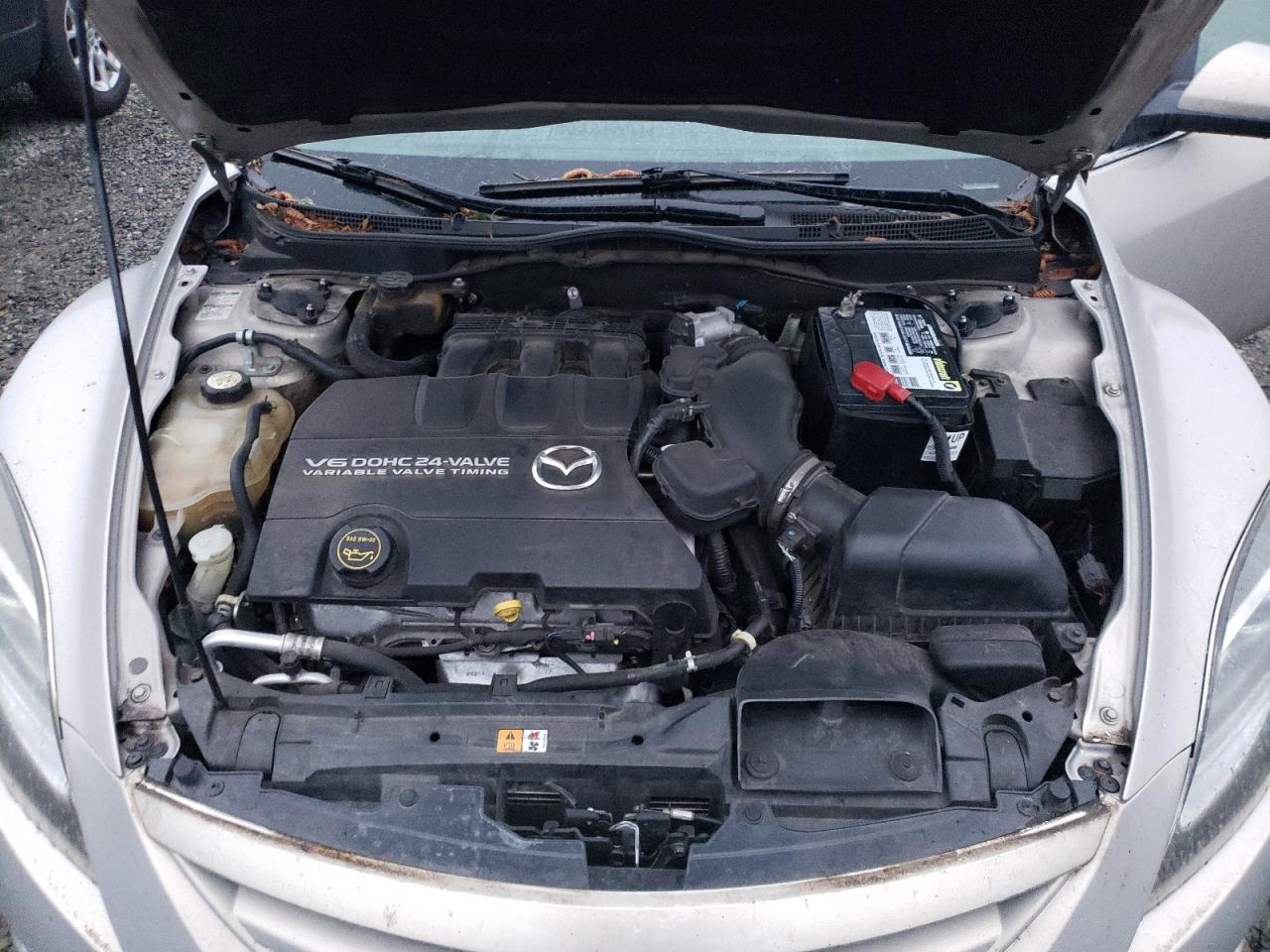 2009 Mazda 6 S Серебряный vin: 1YVHP82B595M23095