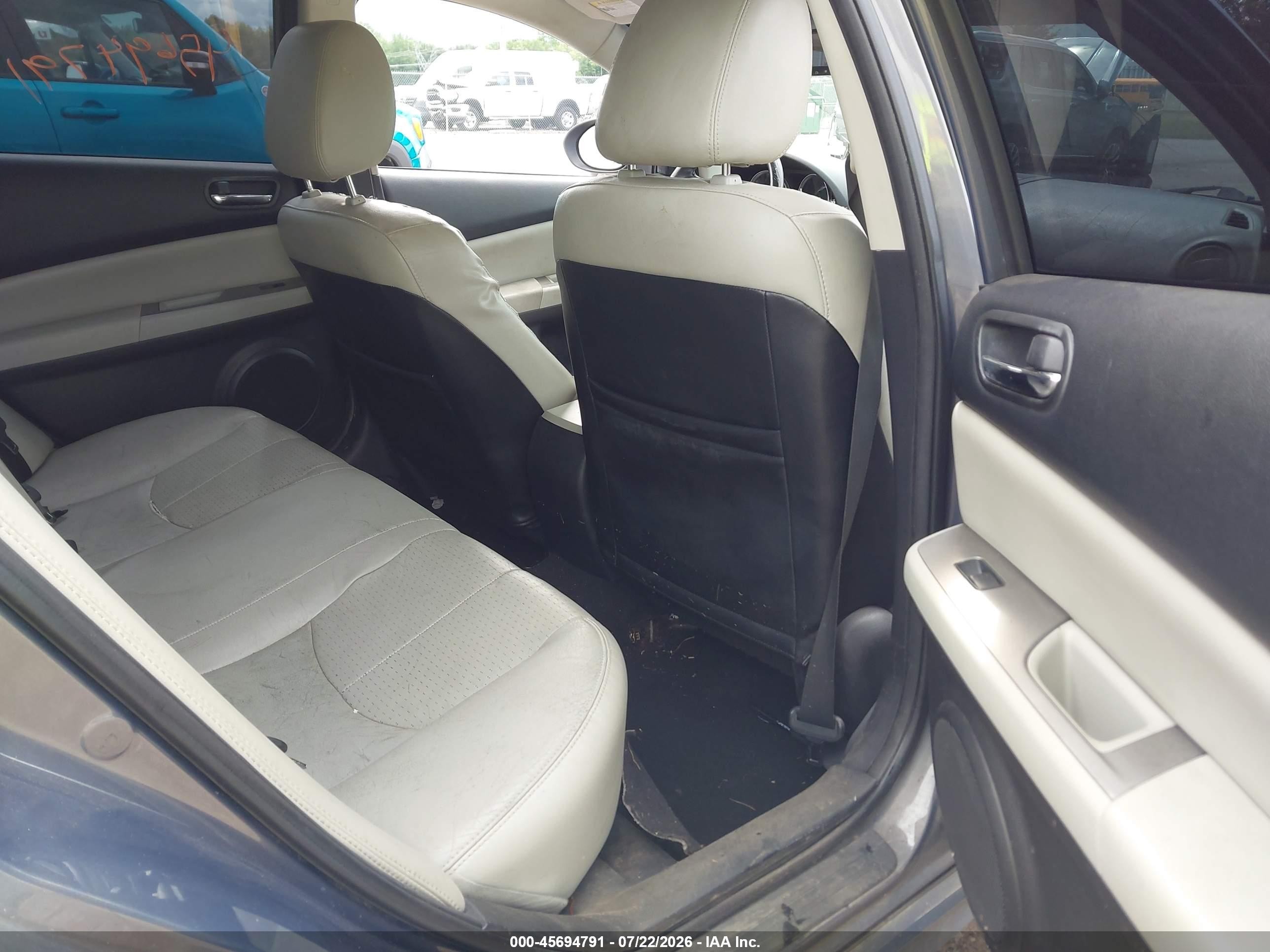 2009 Mazda Mazda6 S Grand Touring Серый vin: 1YVHP82B695M01641