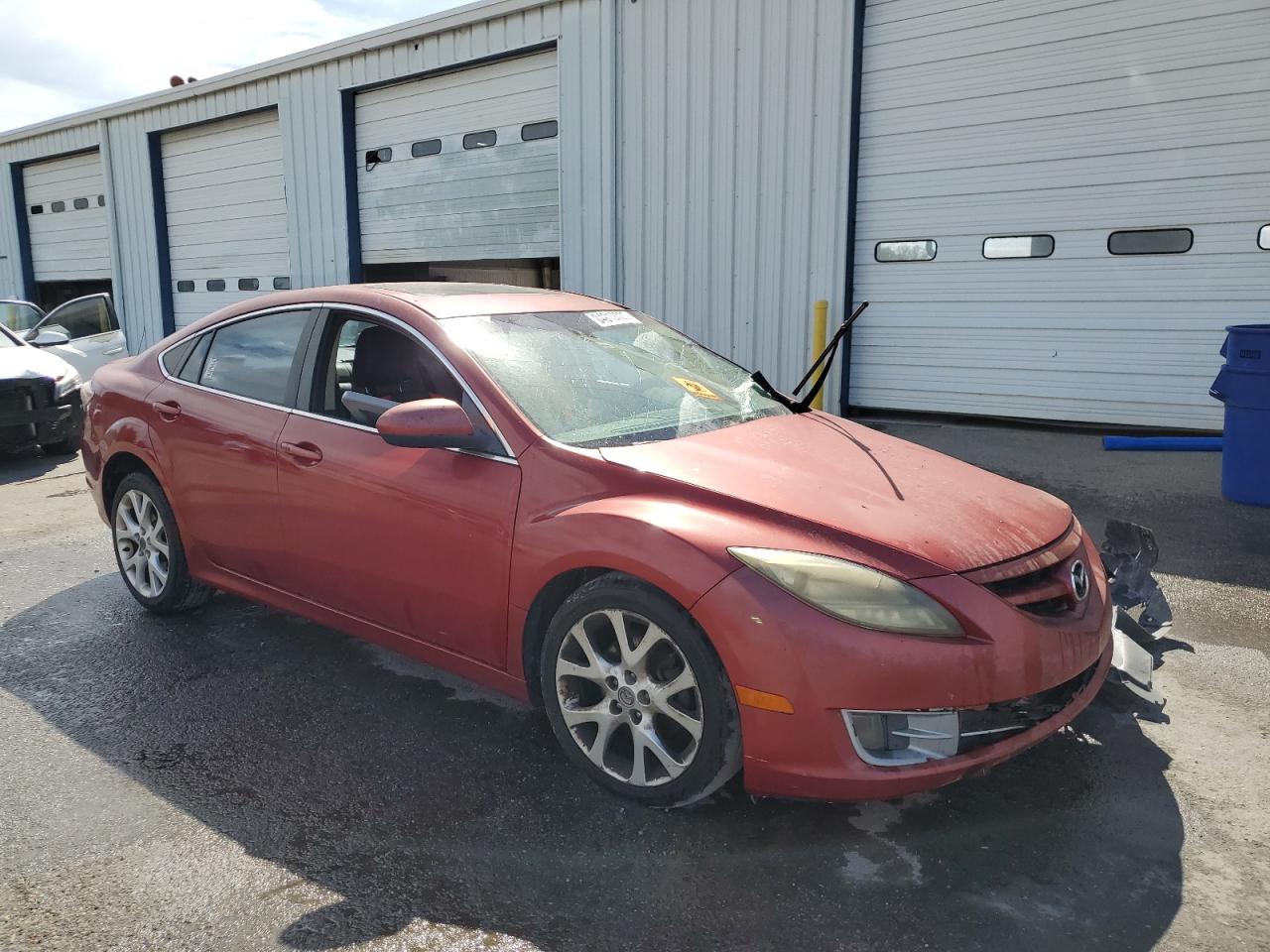 2009 Mazda 6 S Красный vin: 1YVHP82B995M11127