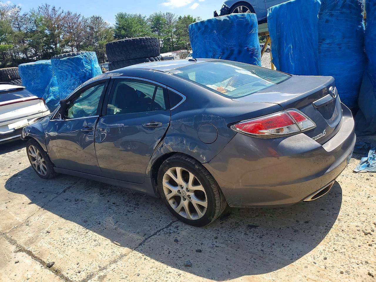 2009 Mazda 6 S Серый vin: 1YVHP82B995M16389
