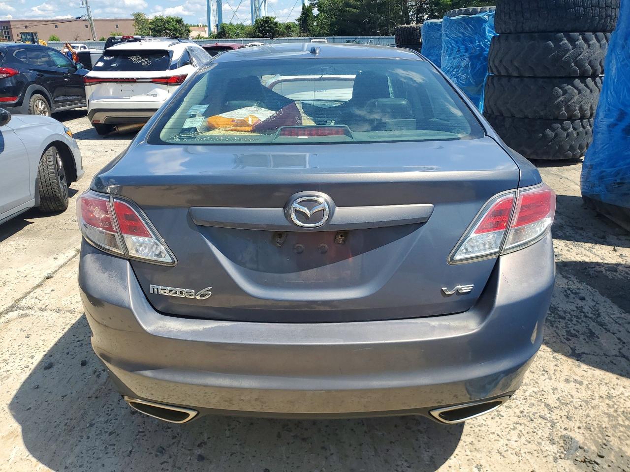 2009 Mazda 6 S Серый vin: 1YVHP82B995M16389