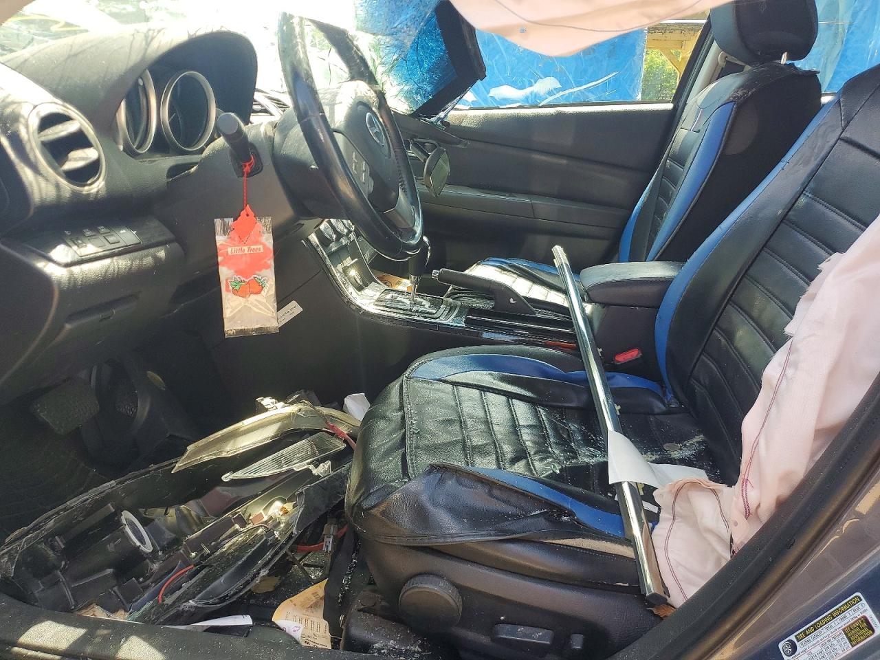 2009 Mazda 6 S Серый vin: 1YVHP82B995M16389