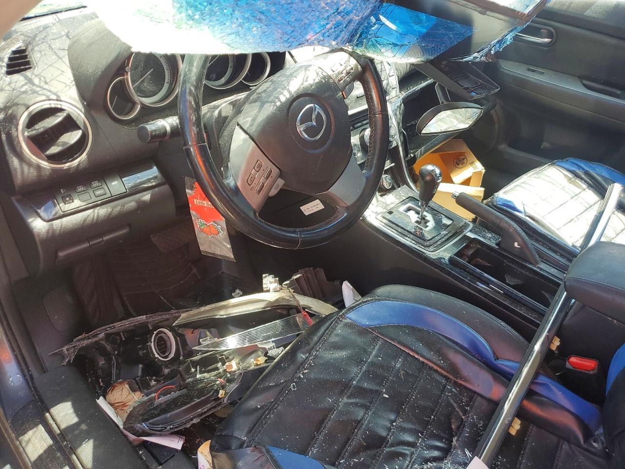 2009 Mazda 6 S Серый vin: 1YVHP82B995M16389