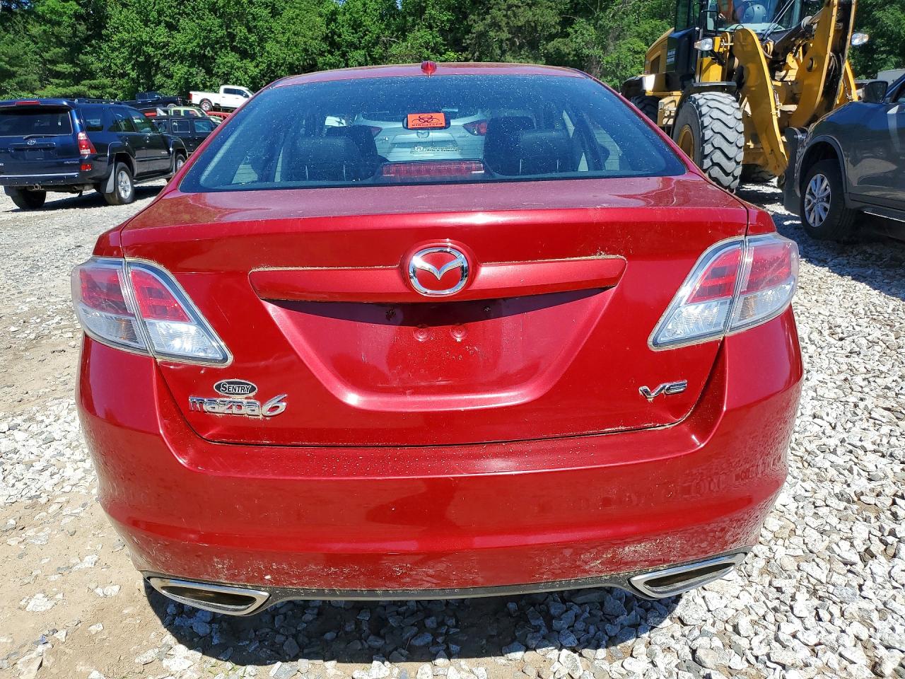 2009 Mazda Mazda6 Red vin: 1YVHP82BX95M06728