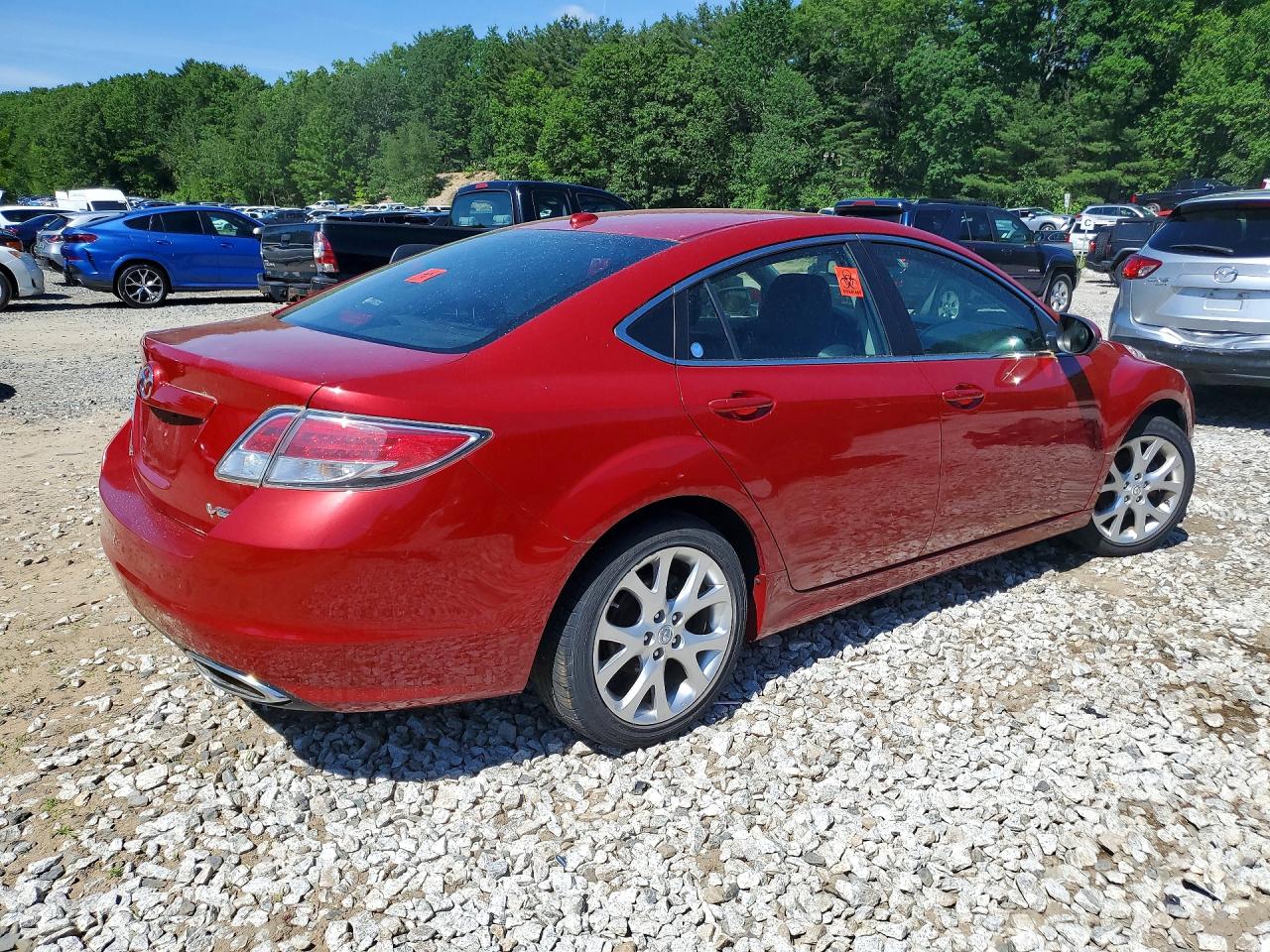 2009 Mazda Mazda6 Red vin: 1YVHP82BX95M06728