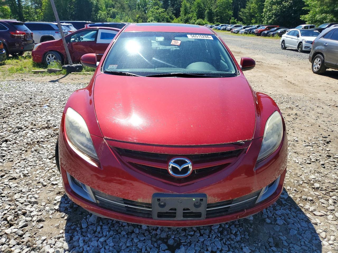 2009 Mazda Mazda6 Red vin: 1YVHP82BX95M06728