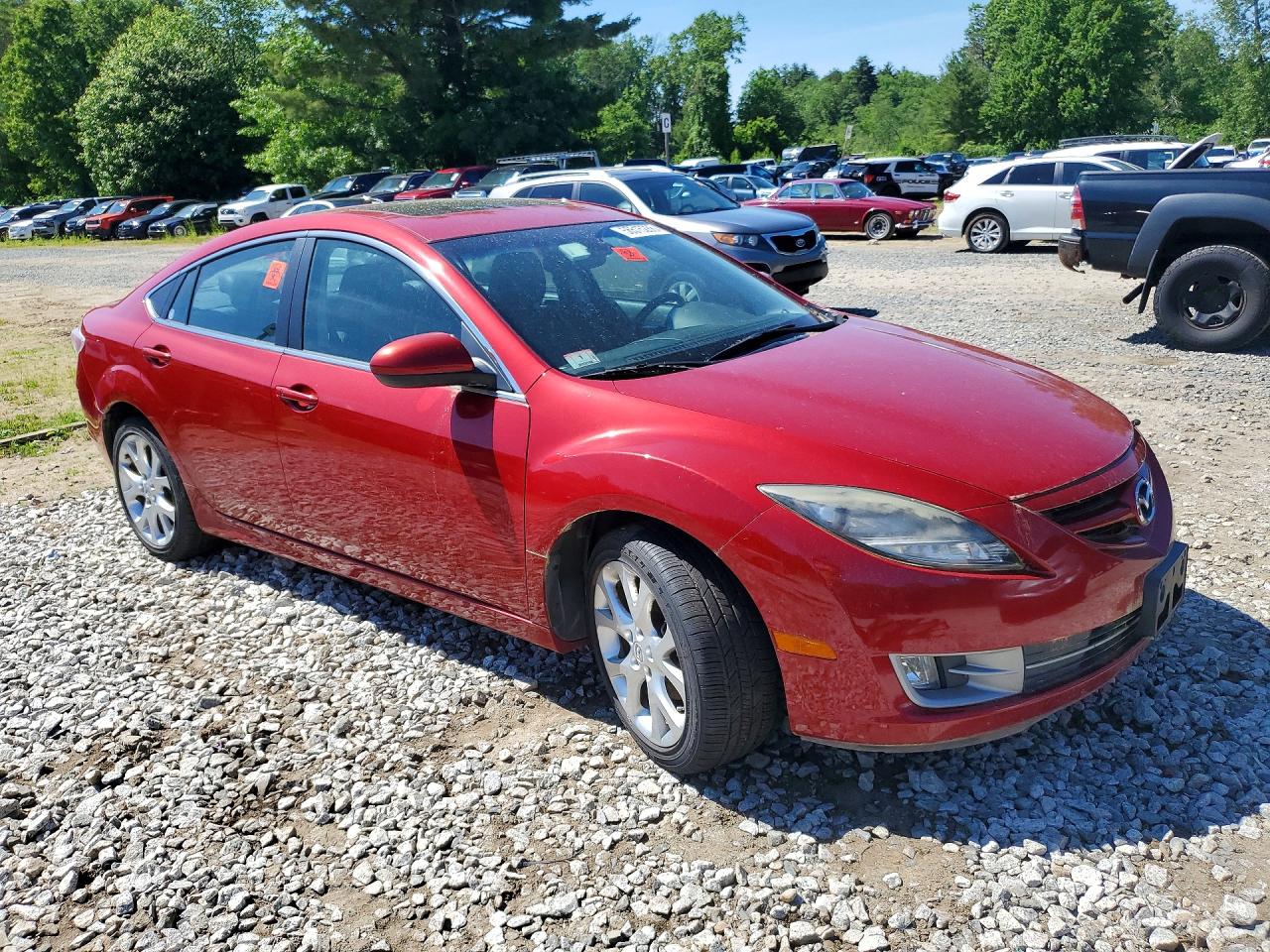 2009 Mazda Mazda6 Red vin: 1YVHP82BX95M06728