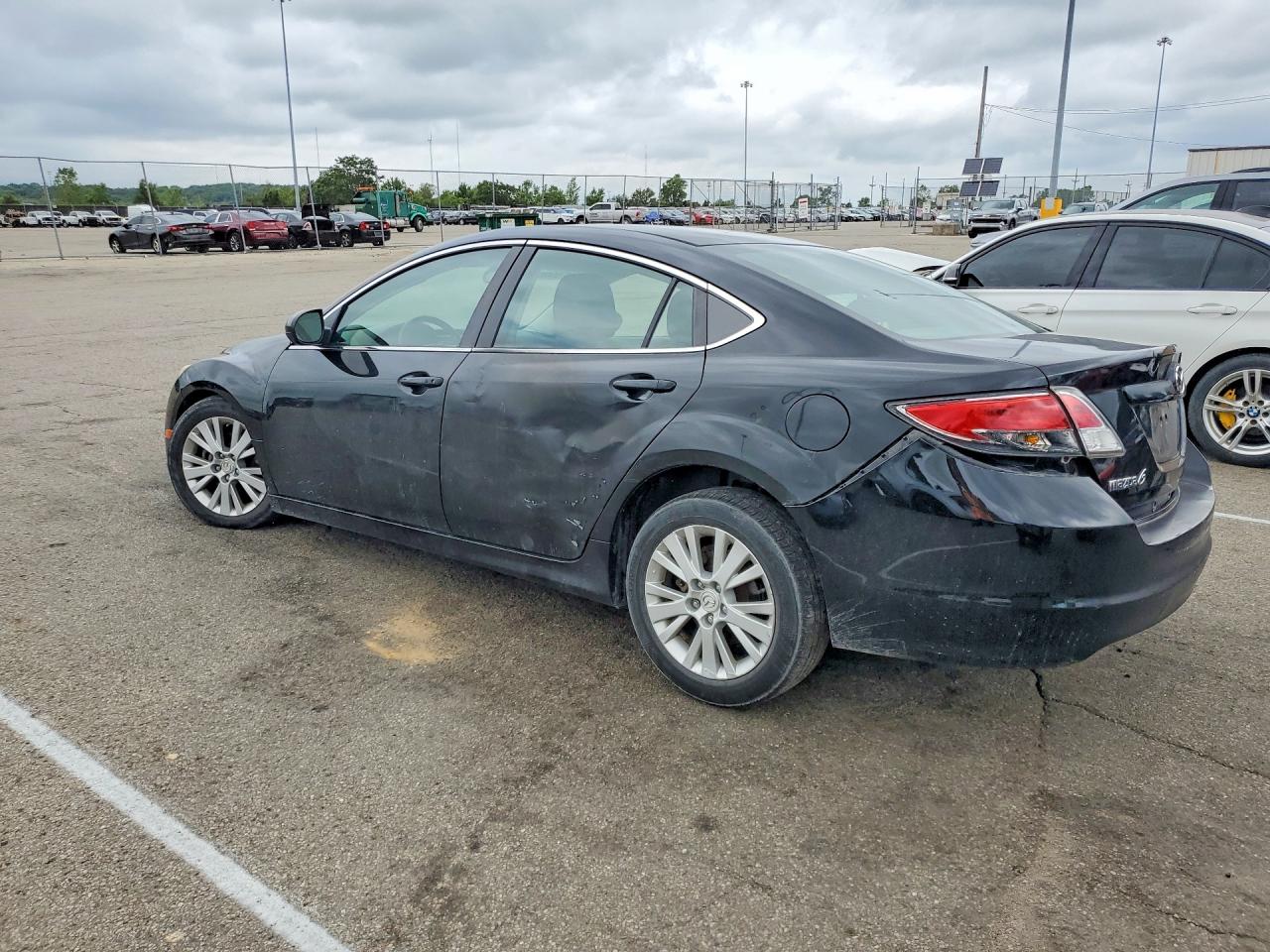2009 Mazda 6 I Black vin: 1YVHP82H795M43773