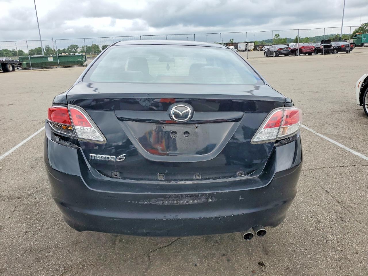 2009 Mazda 6 I Black vin: 1YVHP82H795M43773
