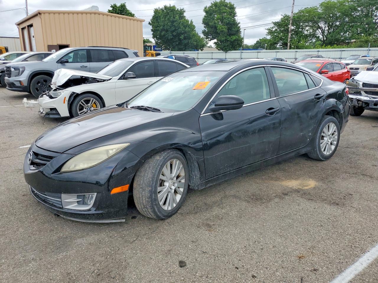 2009 Mazda 6 I Black vin: 1YVHP82H795M43773
