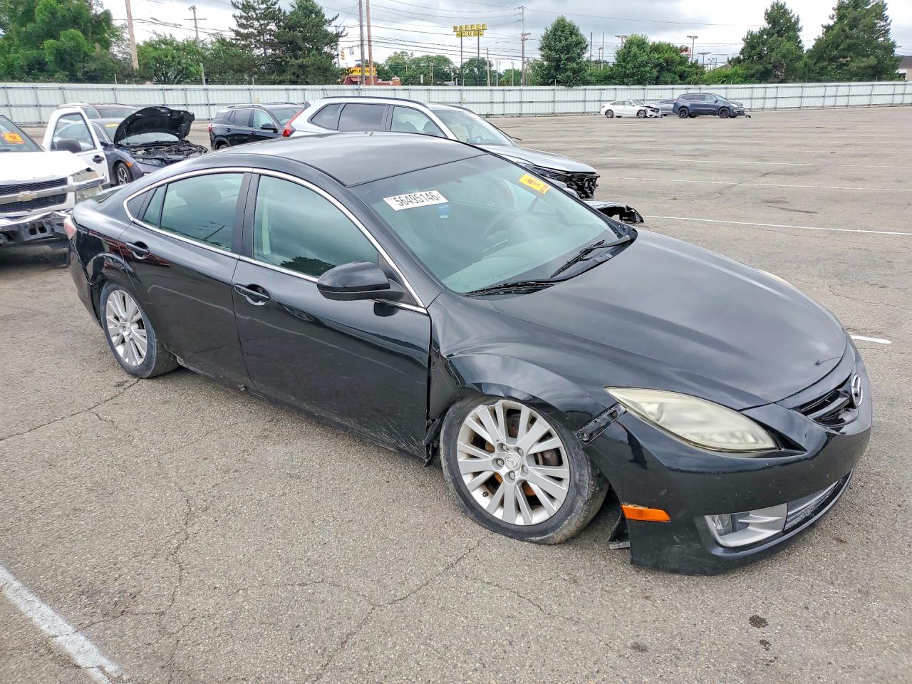 2009 Mazda 6 I Black vin: 1YVHP82H795M43773