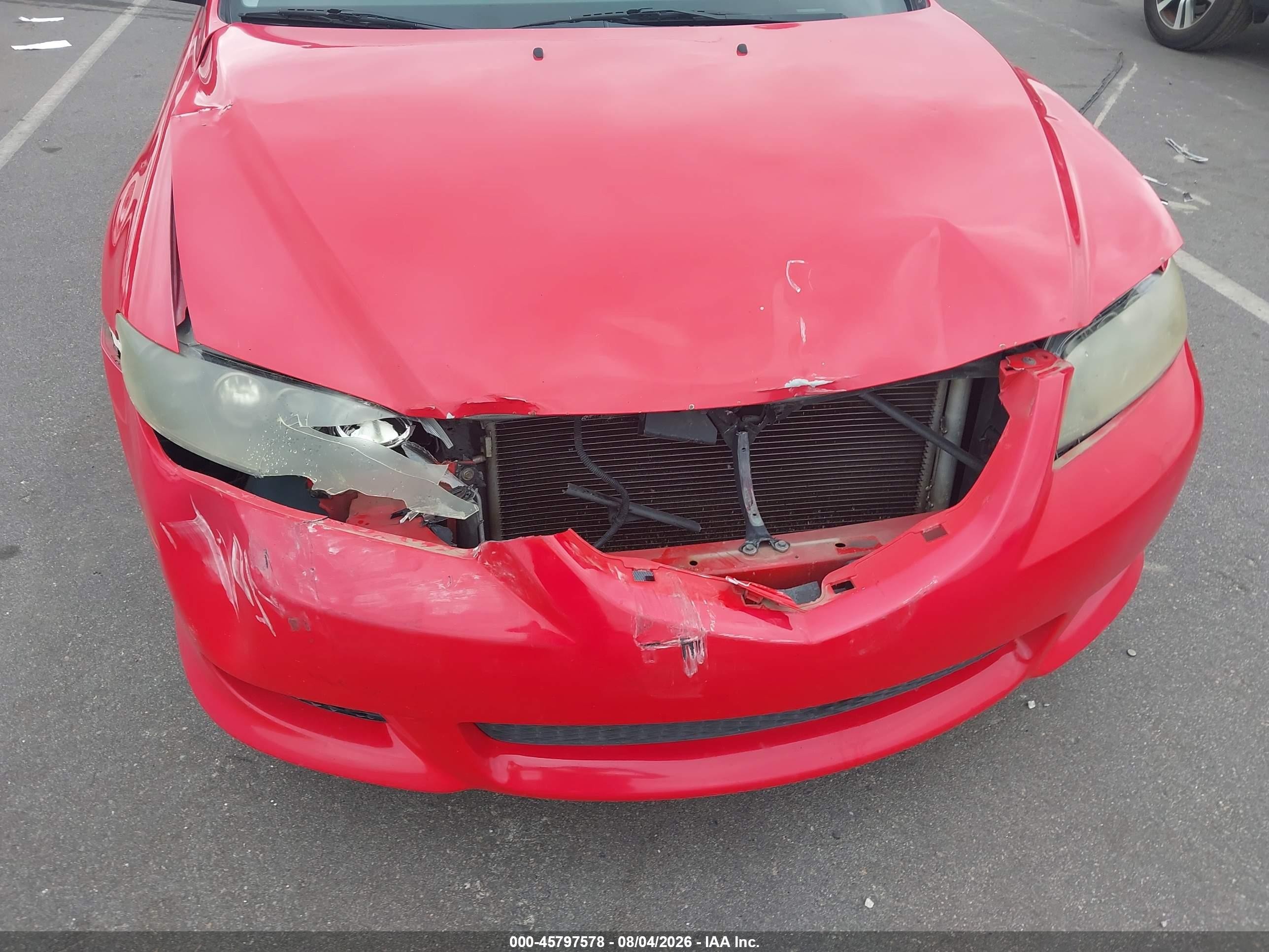 2004 Mazda Mazda6 I Red vin: 1YVHP84C045N85103