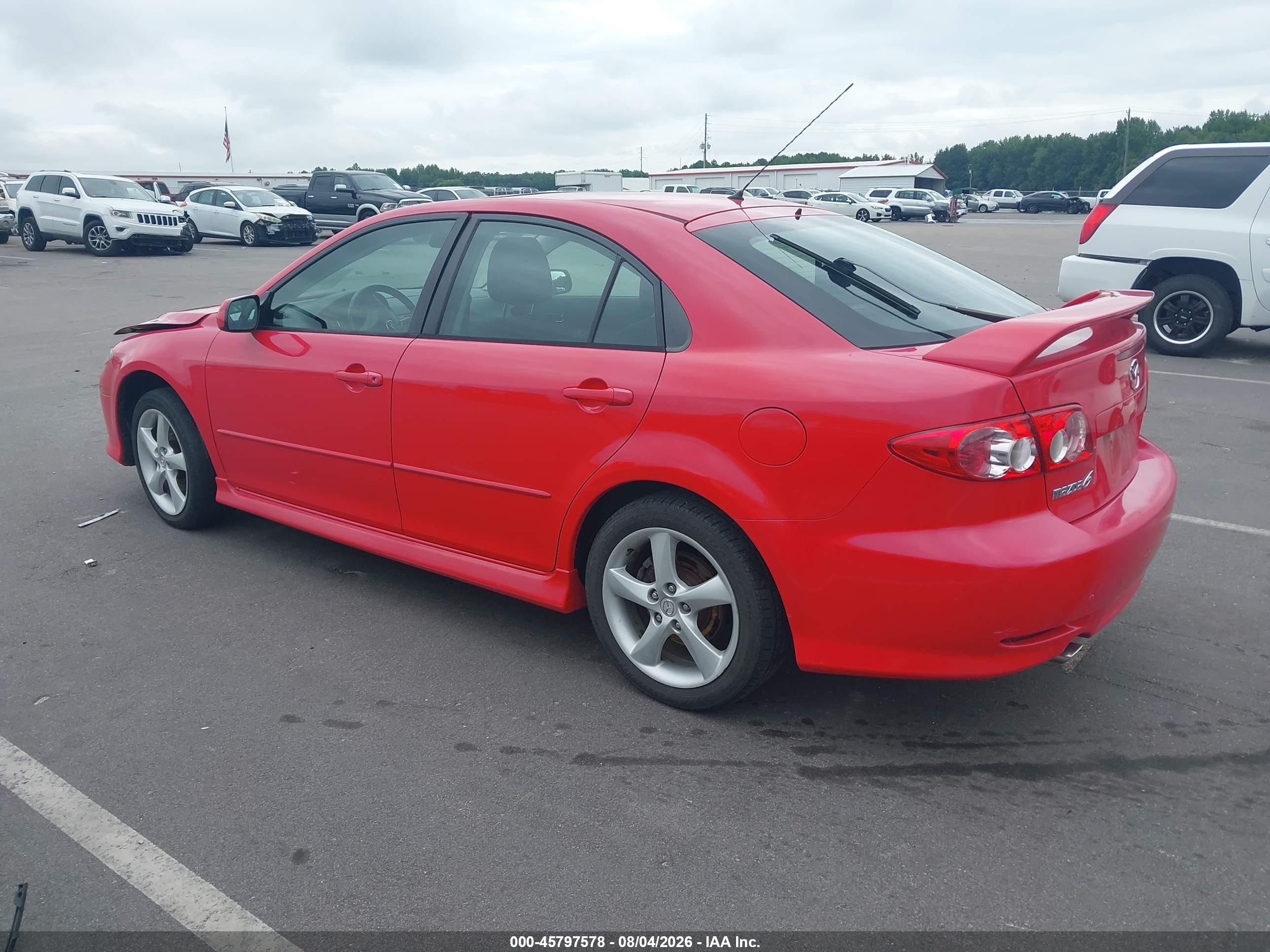 2004 Mazda Mazda6 I Red vin: 1YVHP84C045N85103