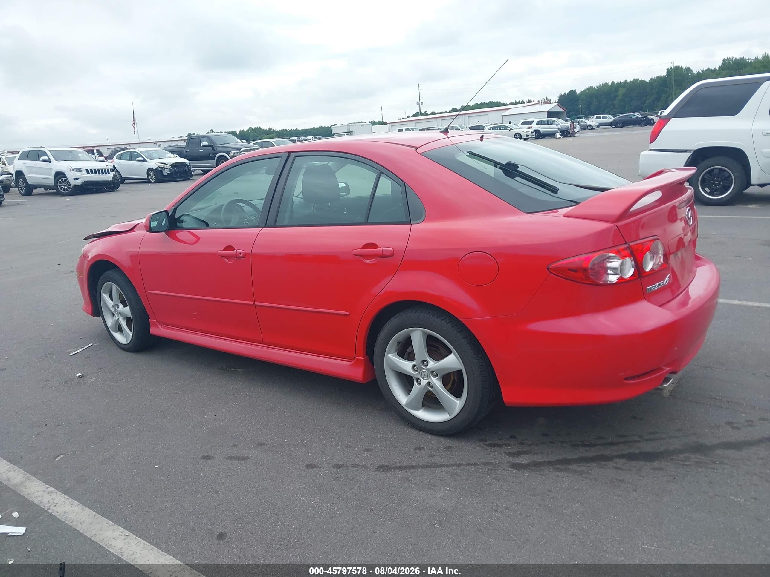 2004 Mazda Mazda6 I Red vin: 1YVHP84C045N85103