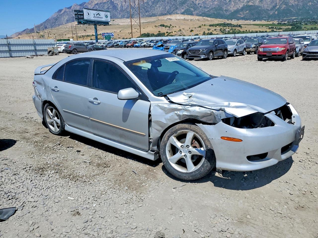 2005 Mazda 6 I Silver vin: 1YVHP84C055M27359