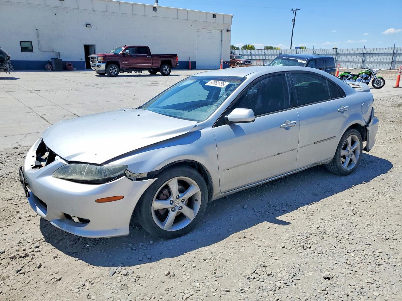 2005 Mazda 6 I Silver vin: 1YVHP84C055M27359