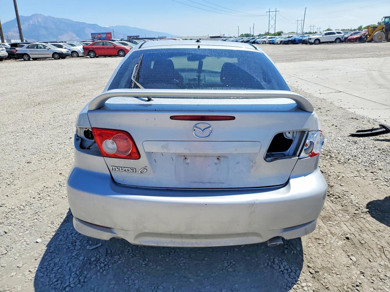 2005 Mazda 6 I Silver vin: 1YVHP84C055M27359
